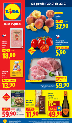 Lidl od 20.7. do 22.7.2026
