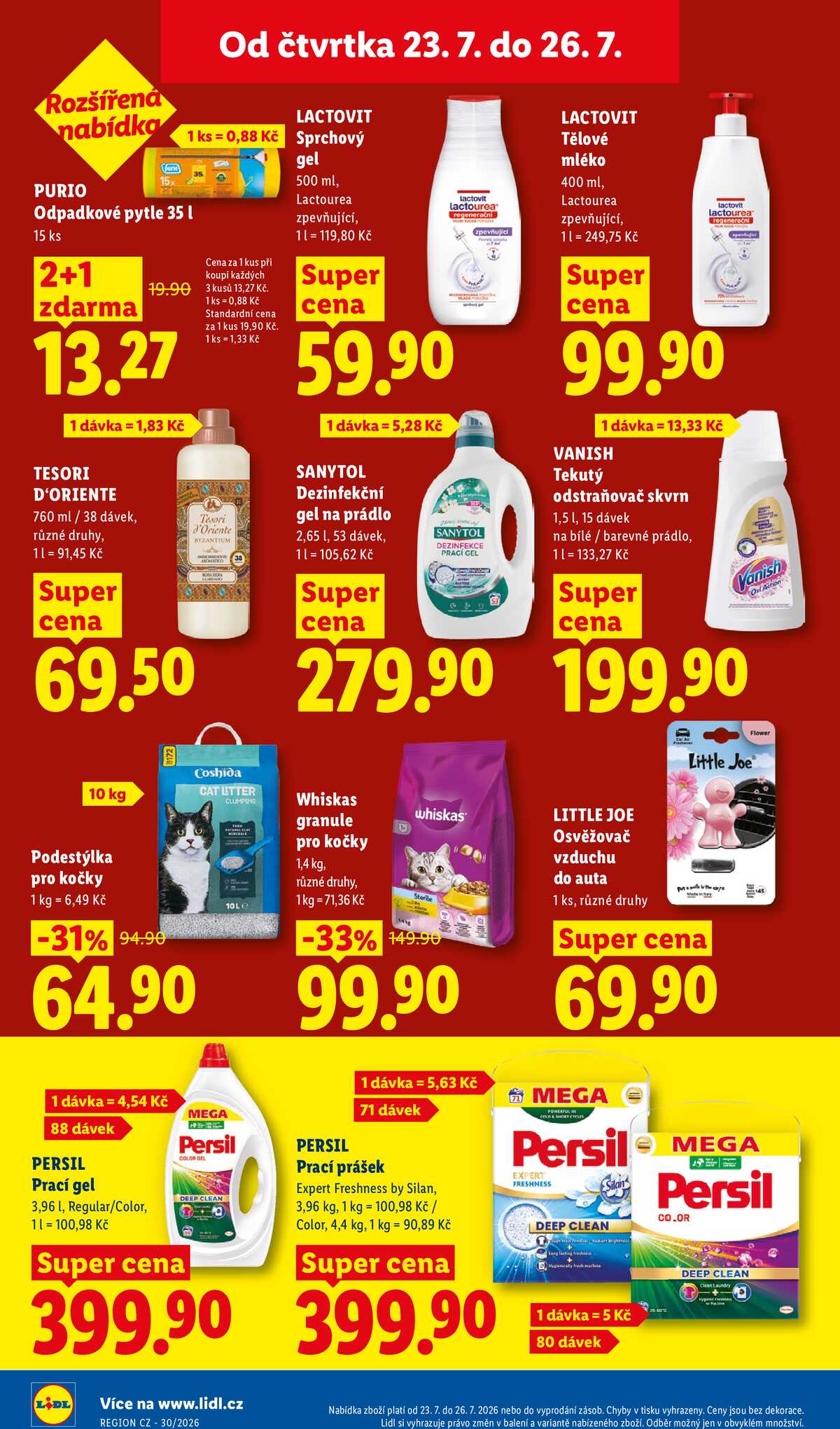 Lidl Čtvrtek od 23.7. do 26.7.2026 strana 30