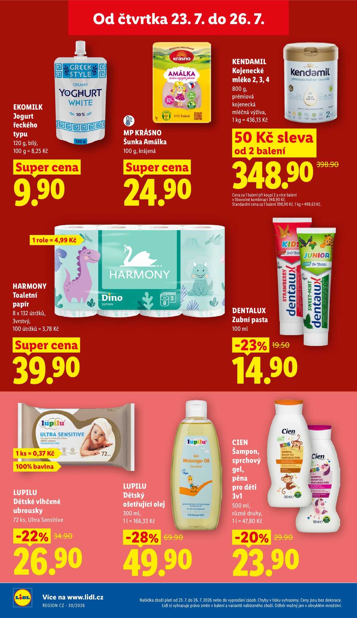 Lidl Čtvrtek od 23.7. do 26.7.2026 strana 40