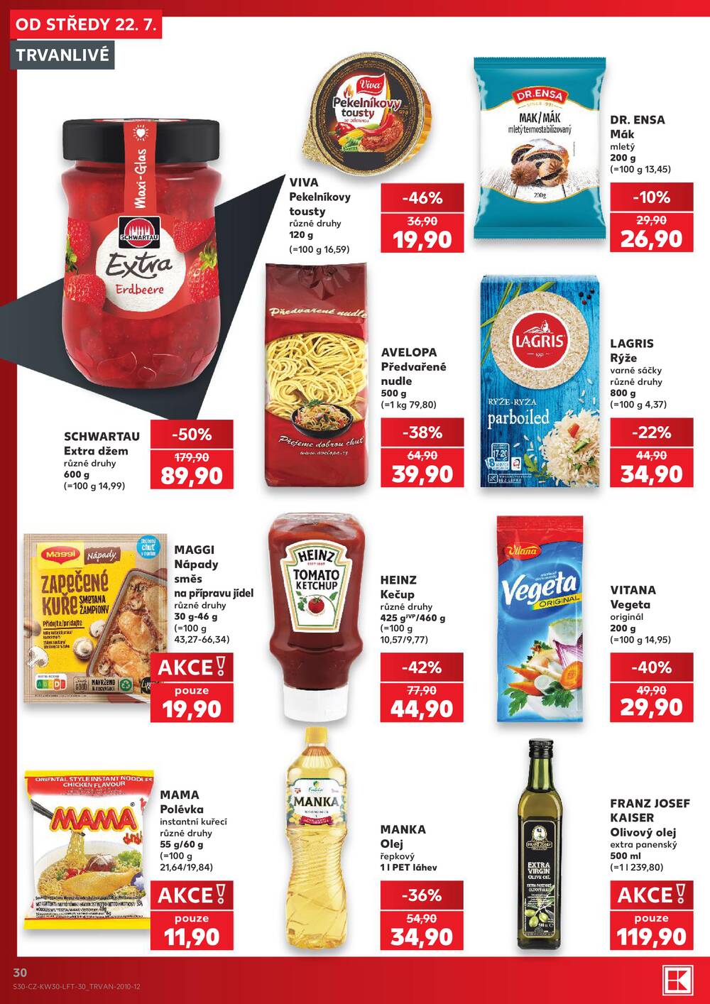 Leták Kaufland - Kaufland 22.7. - 28.7. - Kaufland - Brno - Ponava - strana 30 Leták Kaufland - Kaufland 22.7. - 28.7. - Kaufland - Brno - Ponava - strana 30