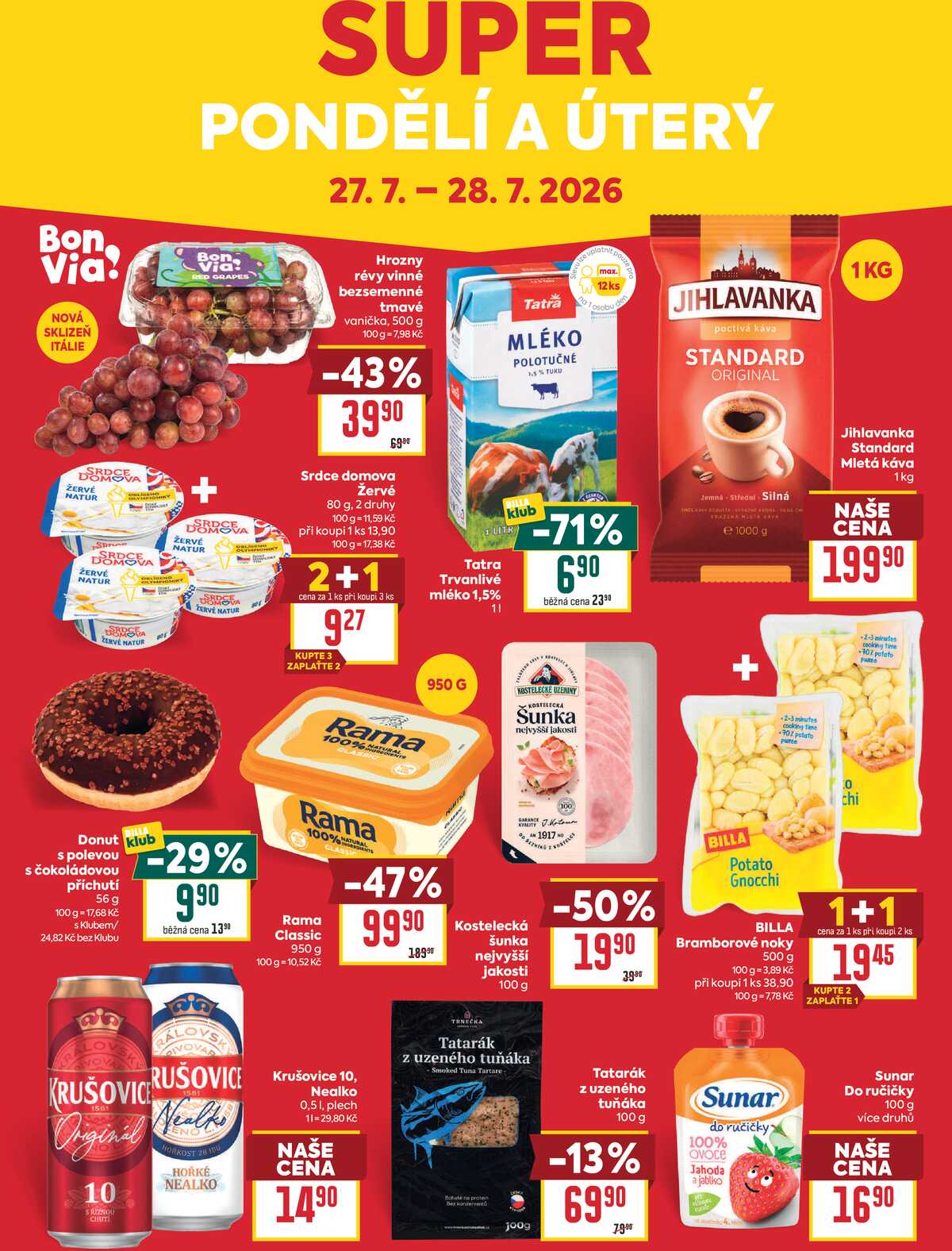 BILLA malý leták od 22.7. do 28.7.2026 strana 8