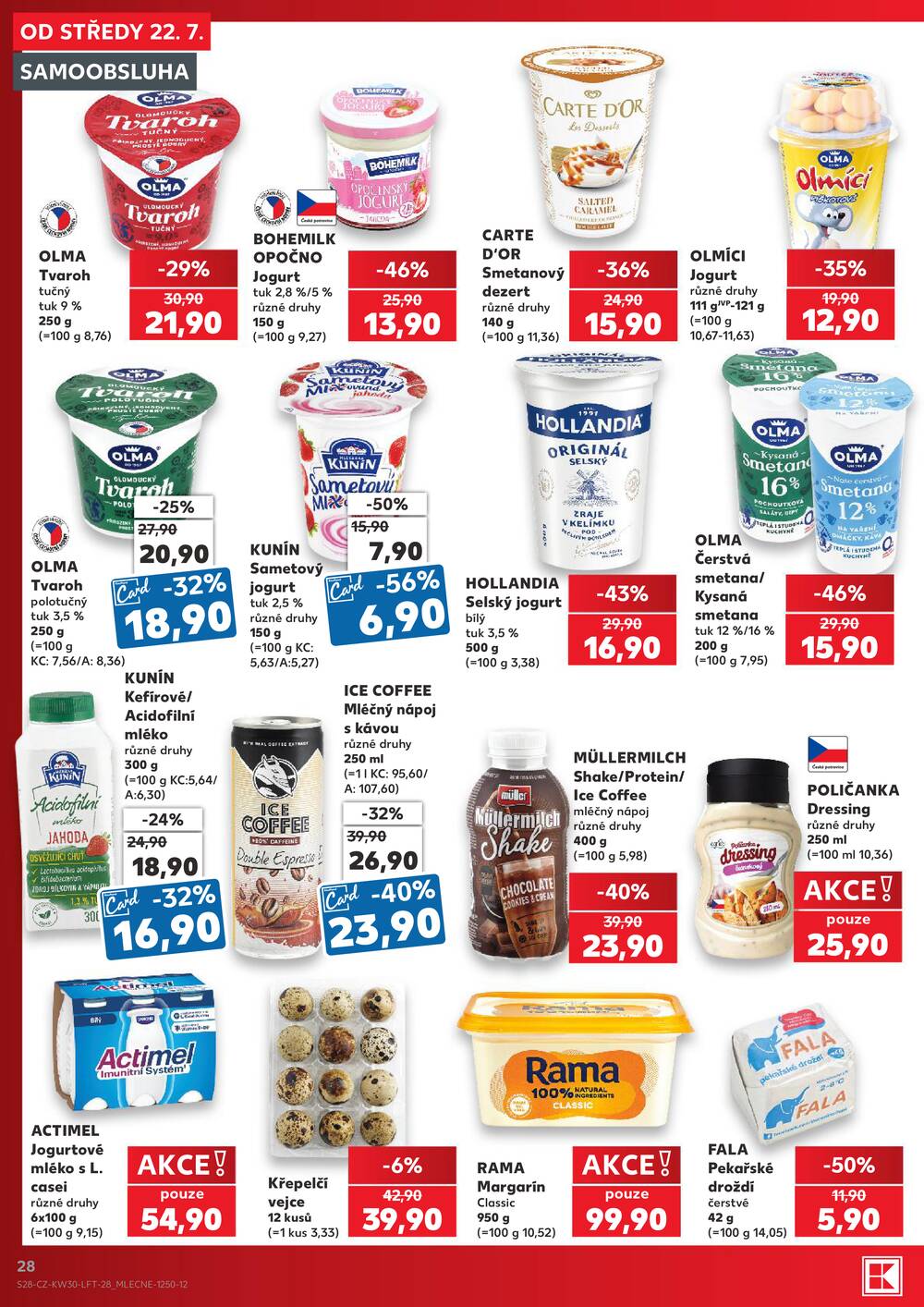 Kaufland 22.7. - 28.7. - Kaufland - Opava - Předměstí