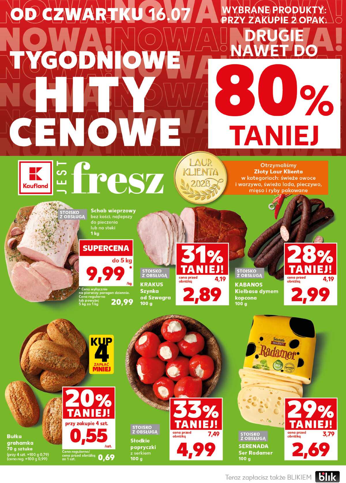 Leták Kaufland Polsko 20.7.-22.7.2026 - Silný start strana 6