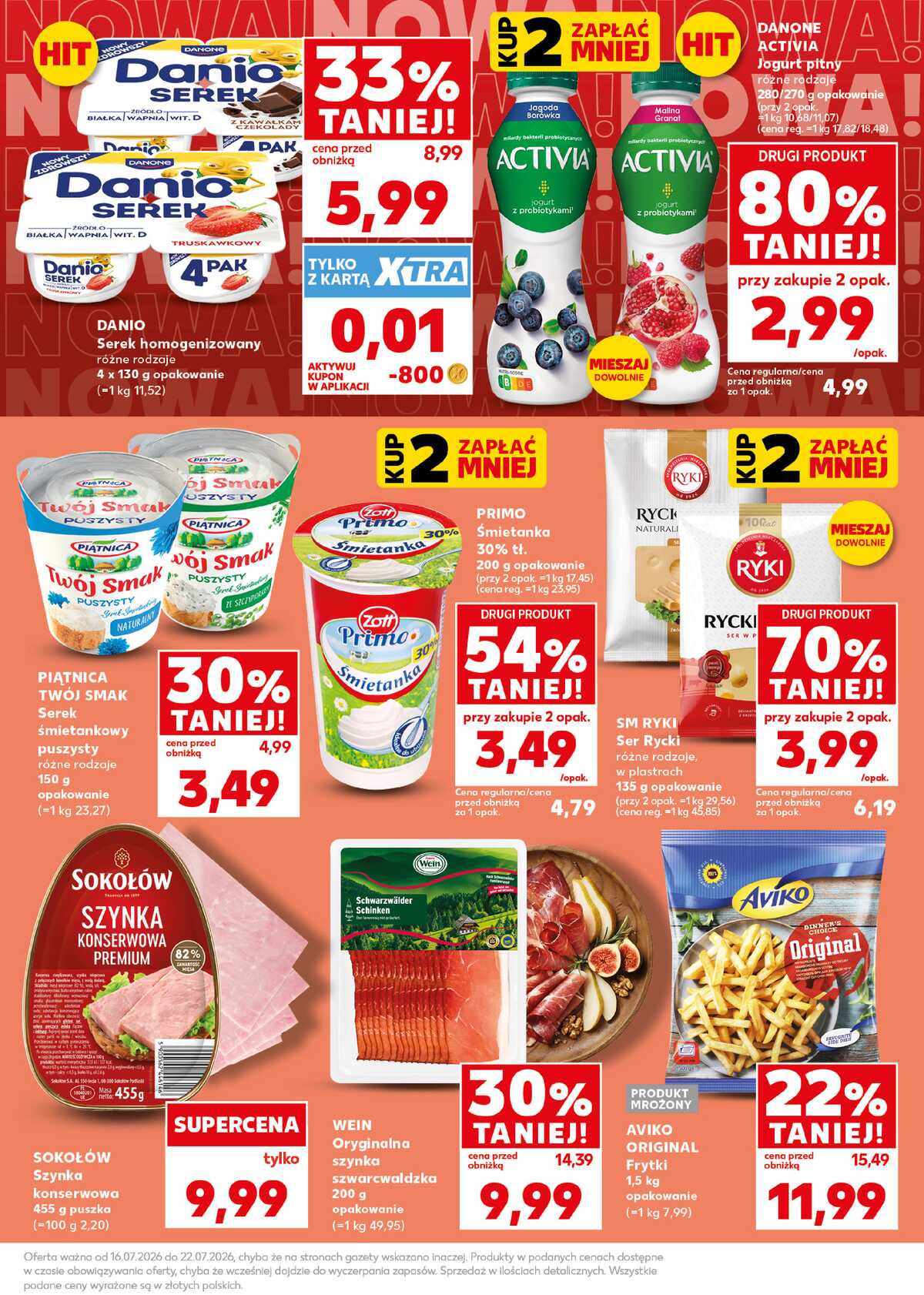 Leták Kaufland Polsko 20.7.-22.7.2026 - Silný start strana 7