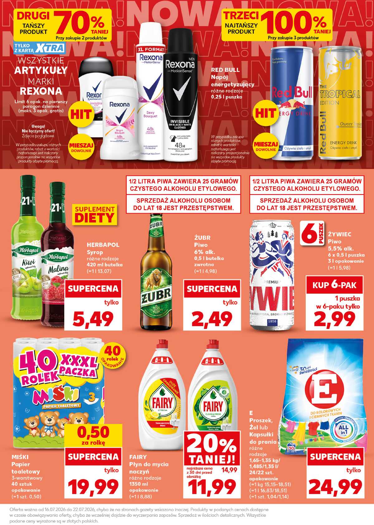 Leták Kaufland Polsko 20.7.-22.7.2026 - Silný start strana 9