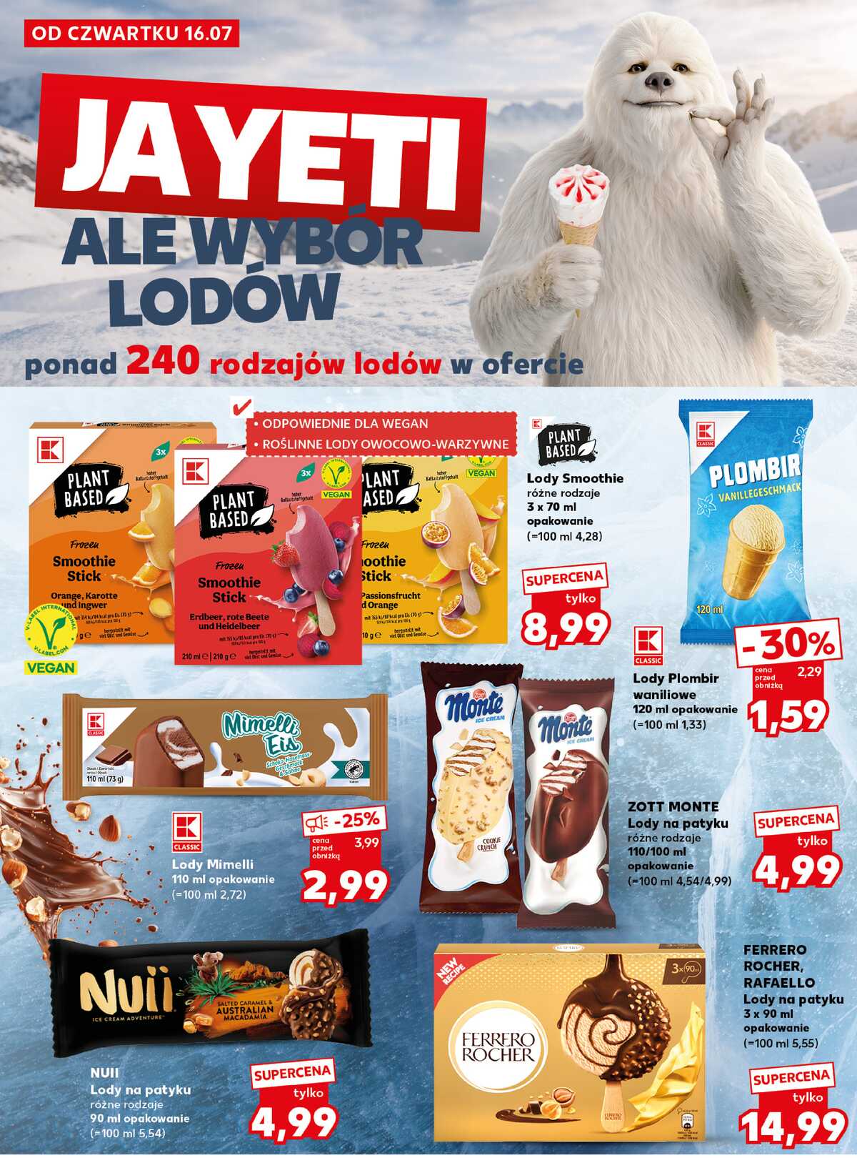Leták Kaufland Polsko 20.7.-22.7.2026 - Silný start strana 10