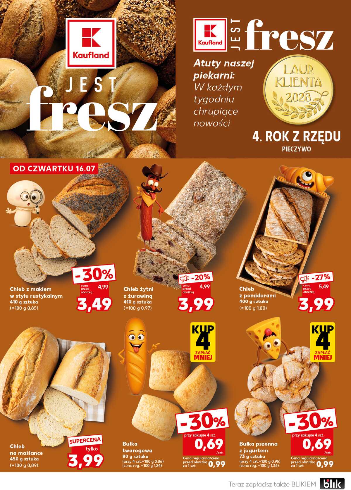 Leták Kaufland Polsko 20.7.-22.7.2026 - Silný start strana 14