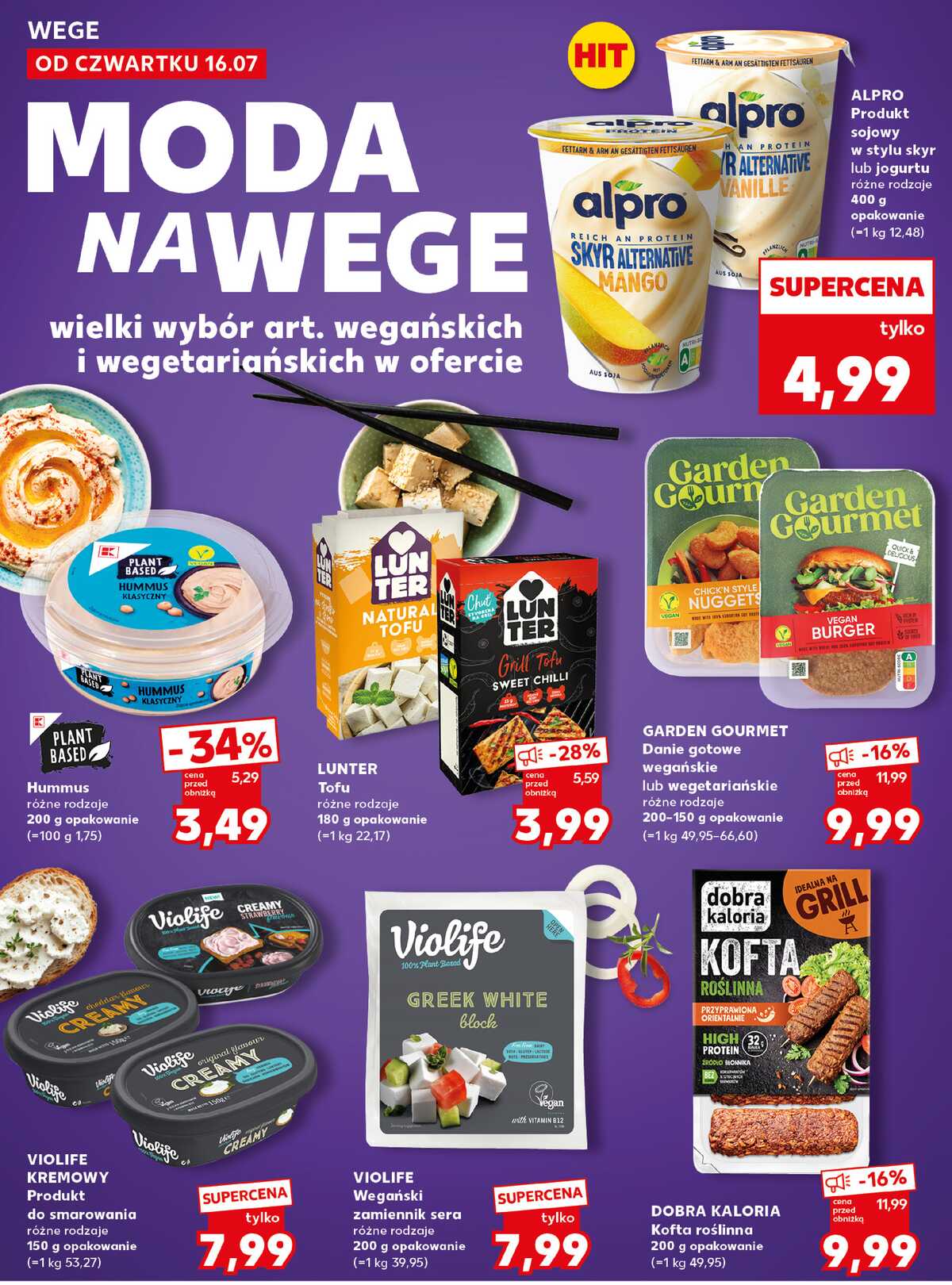 Leták Kaufland Polsko 20.7.-22.7.2026 - Silný start strana 16