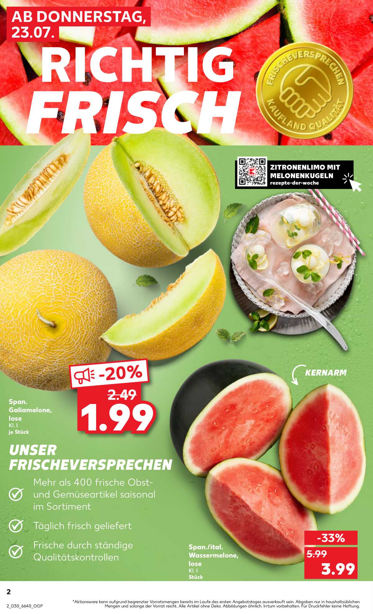 Leták Kaufland Německo 23.7.-29.7.2026 strana 2