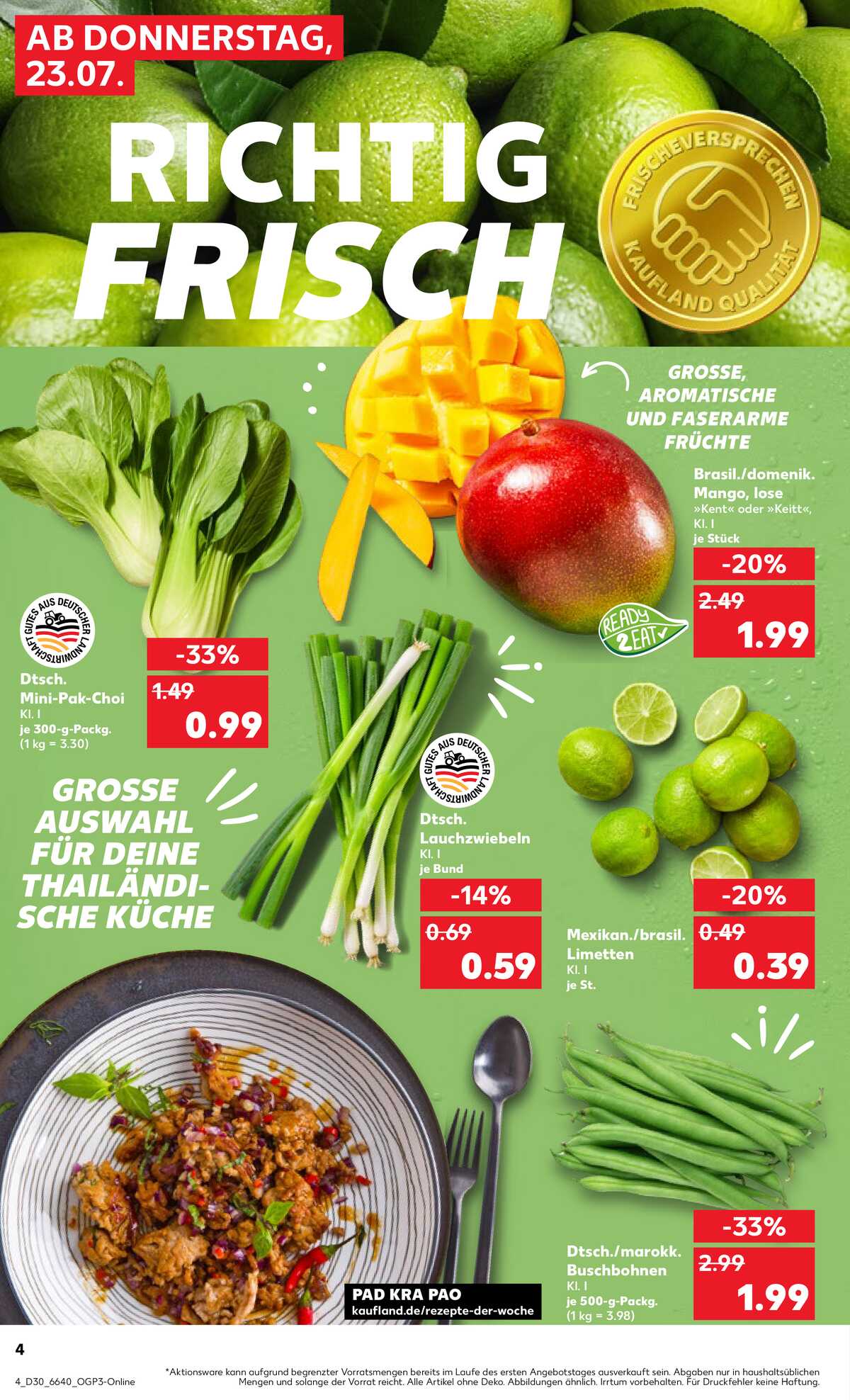 Leták Kaufland Německo 23.7.-29.7.2026 strana 4