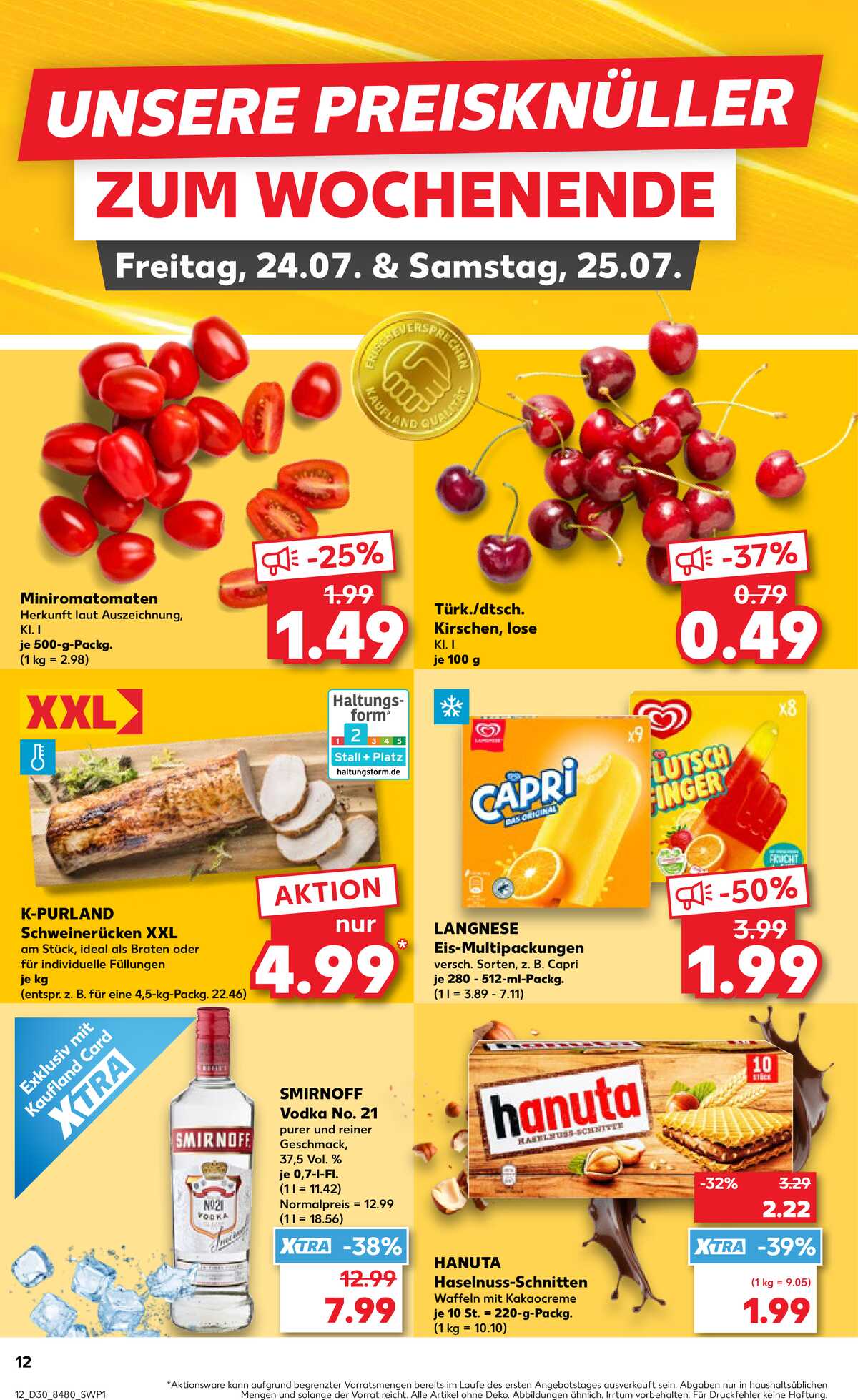 Leták Kaufland Německo 23.7.-29.7.2026 strana 12