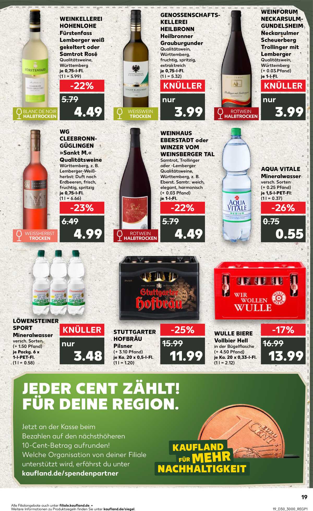 Leták Kaufland Německo 23.7.-29.7.2026 strana 19