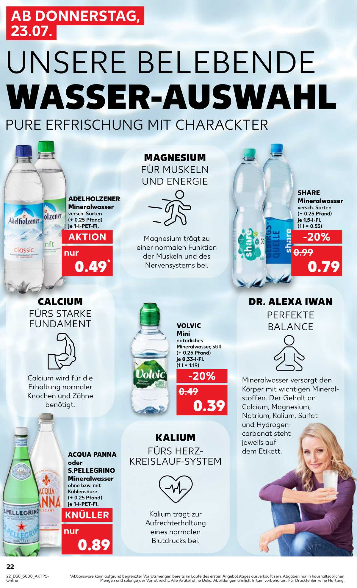 Leták Kaufland Německo 23.7.-29.7.2026 strana 22