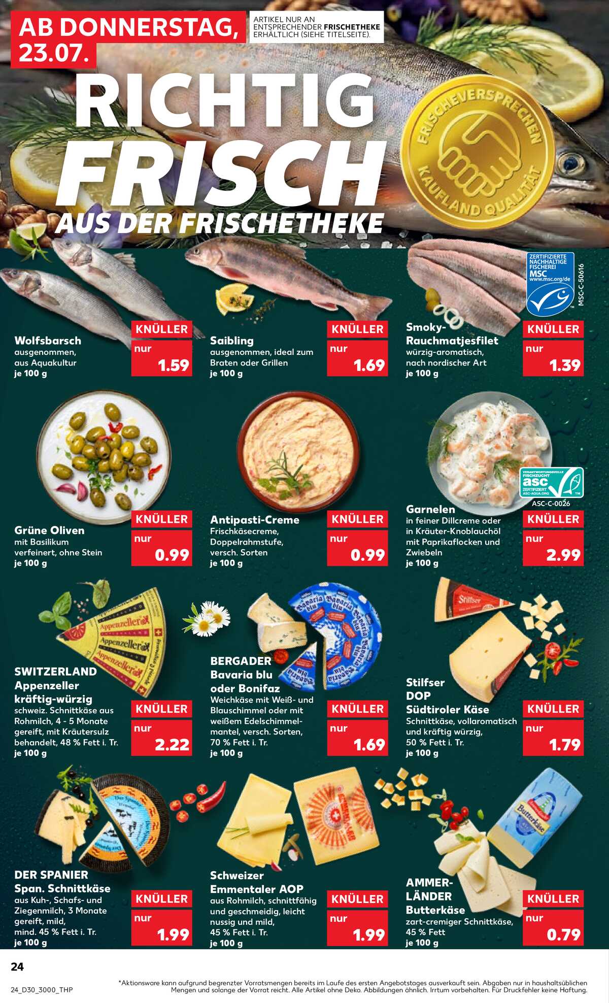 Leták Kaufland Německo 23.7.-29.7.2026 strana 24