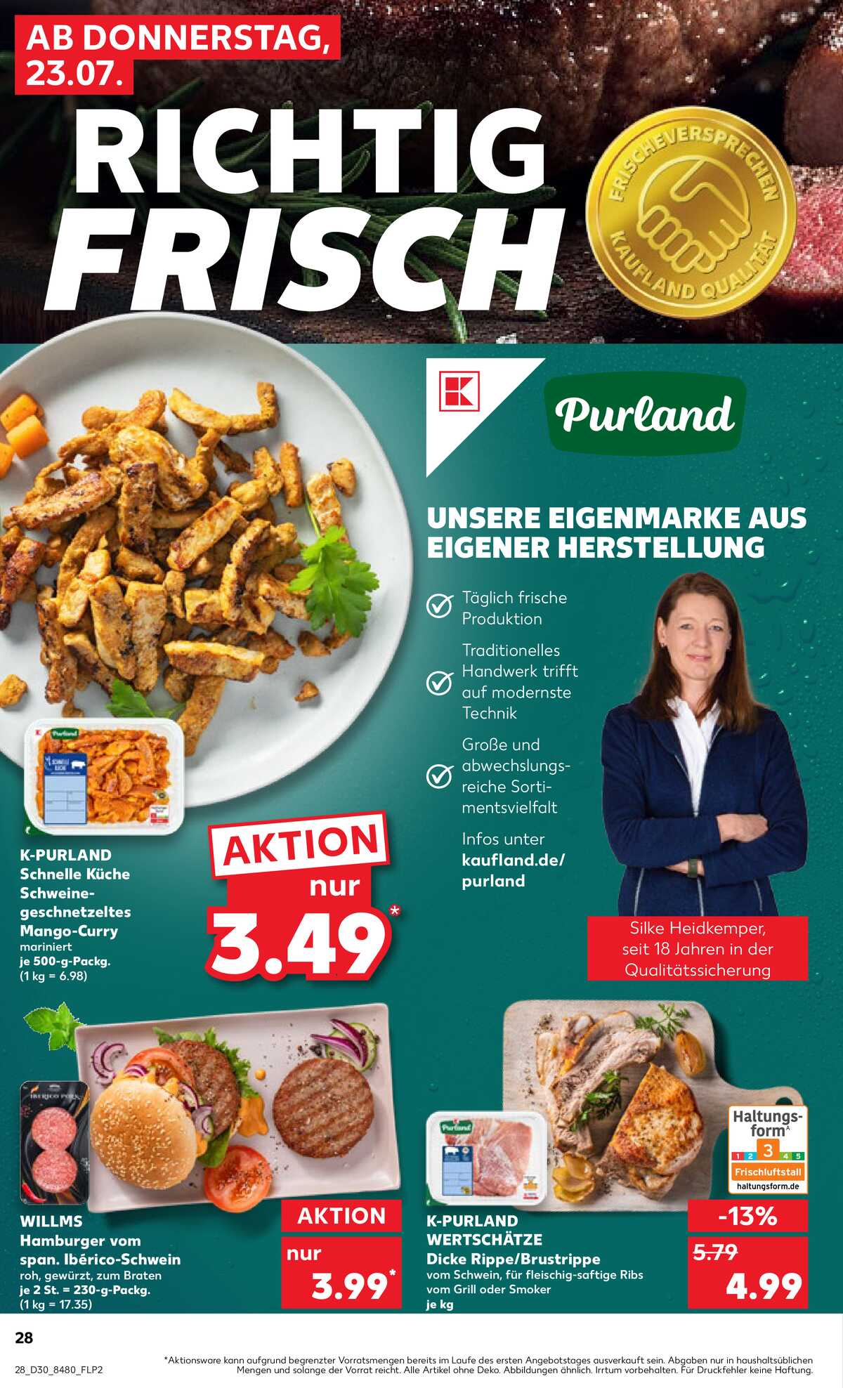 Leták Kaufland Německo 23.7.-29.7.2026 strana 28