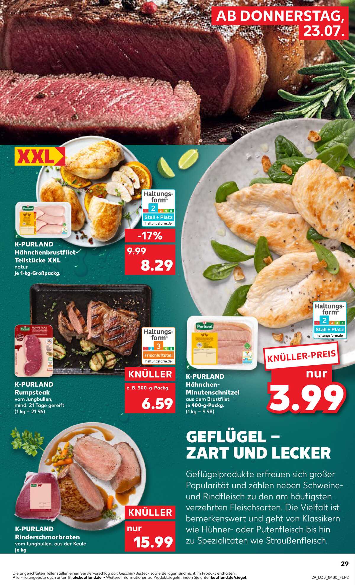 Leták Kaufland Německo 23.7.-29.7.2026 strana 29