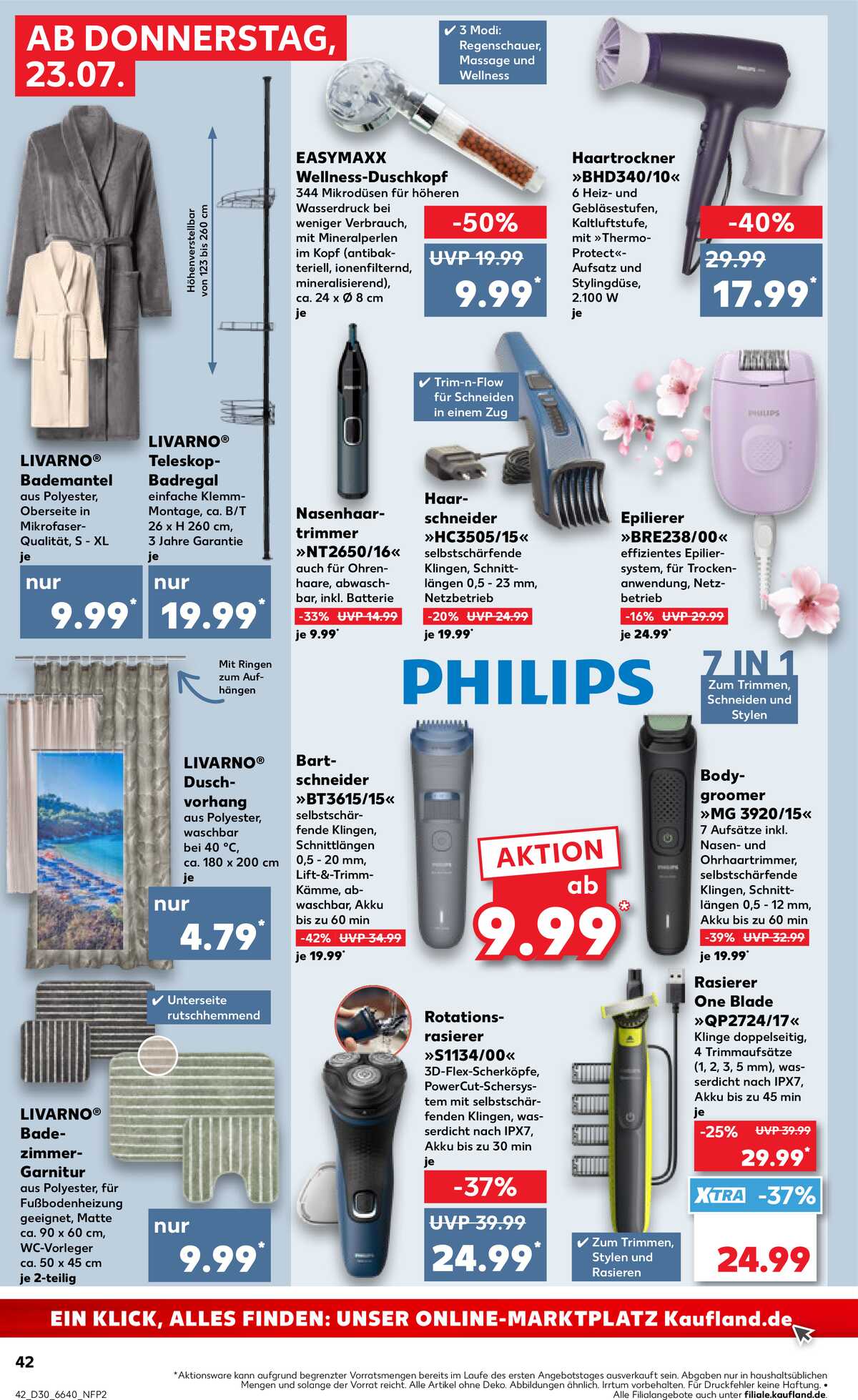 Leták Kaufland Německo 23.7.-29.7.2026 strana 42