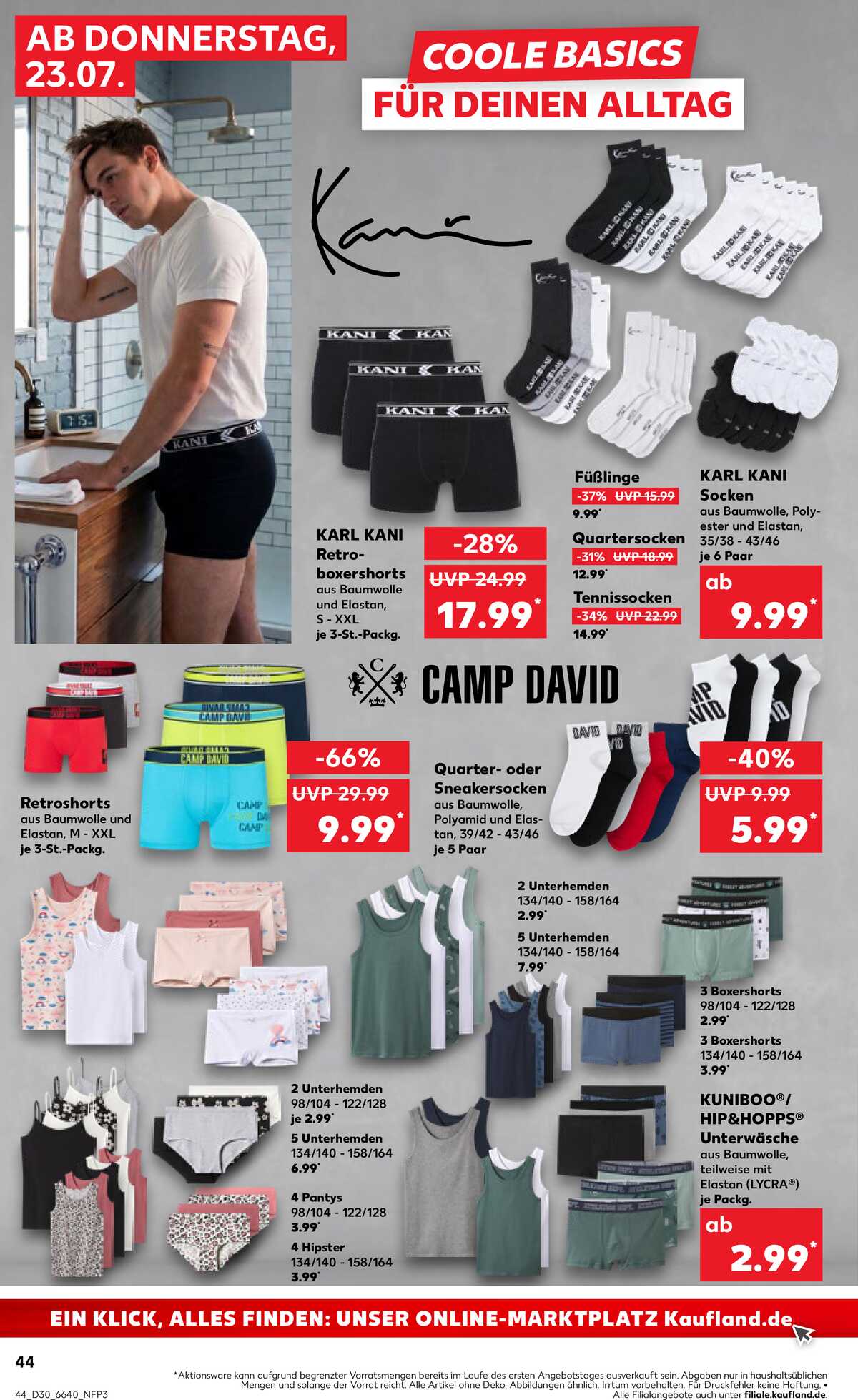 Leták Kaufland Německo 23.7.-29.7.2026 strana 44