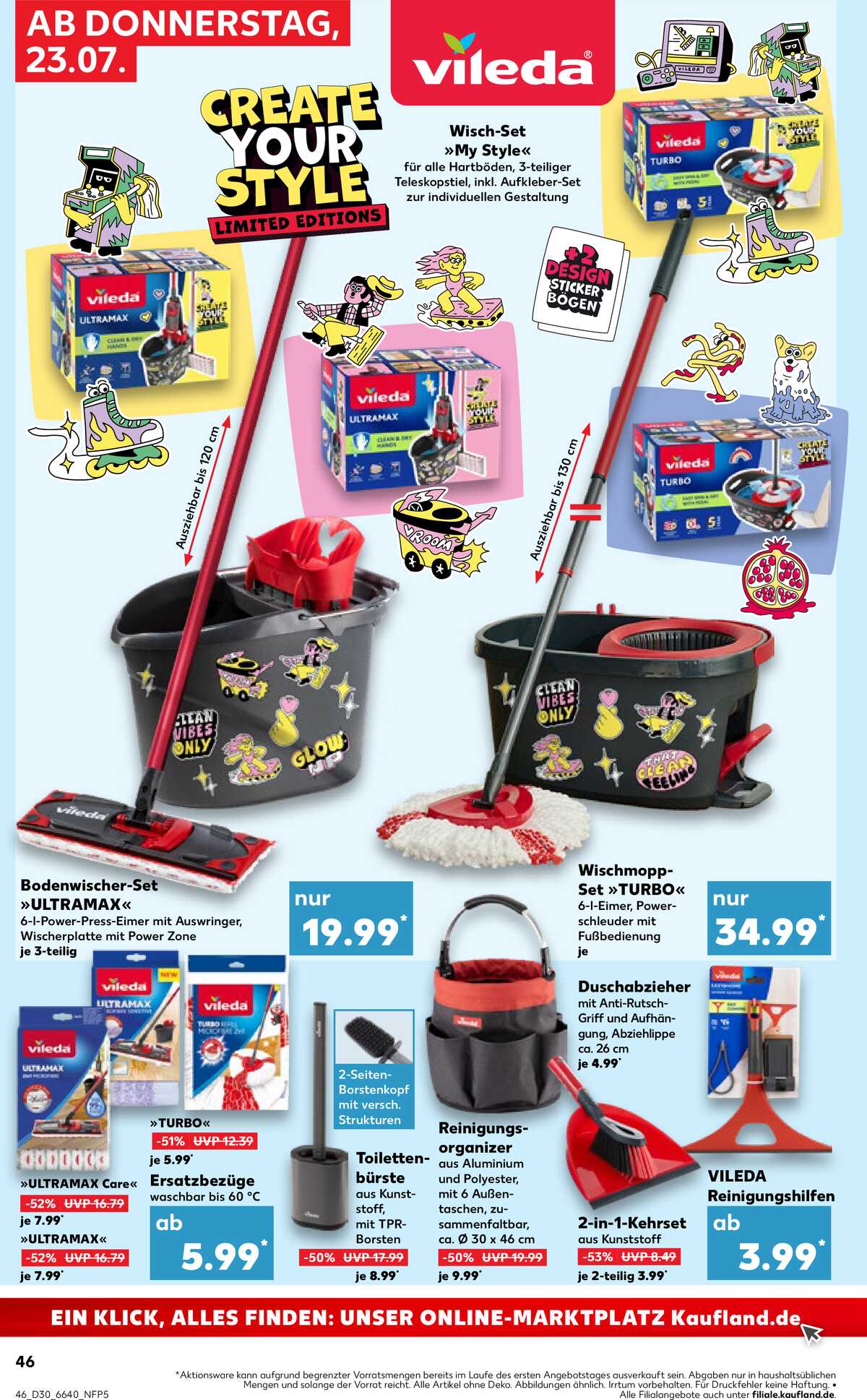 Leták Kaufland Německo 23.7.-29.7.2026 strana 46
