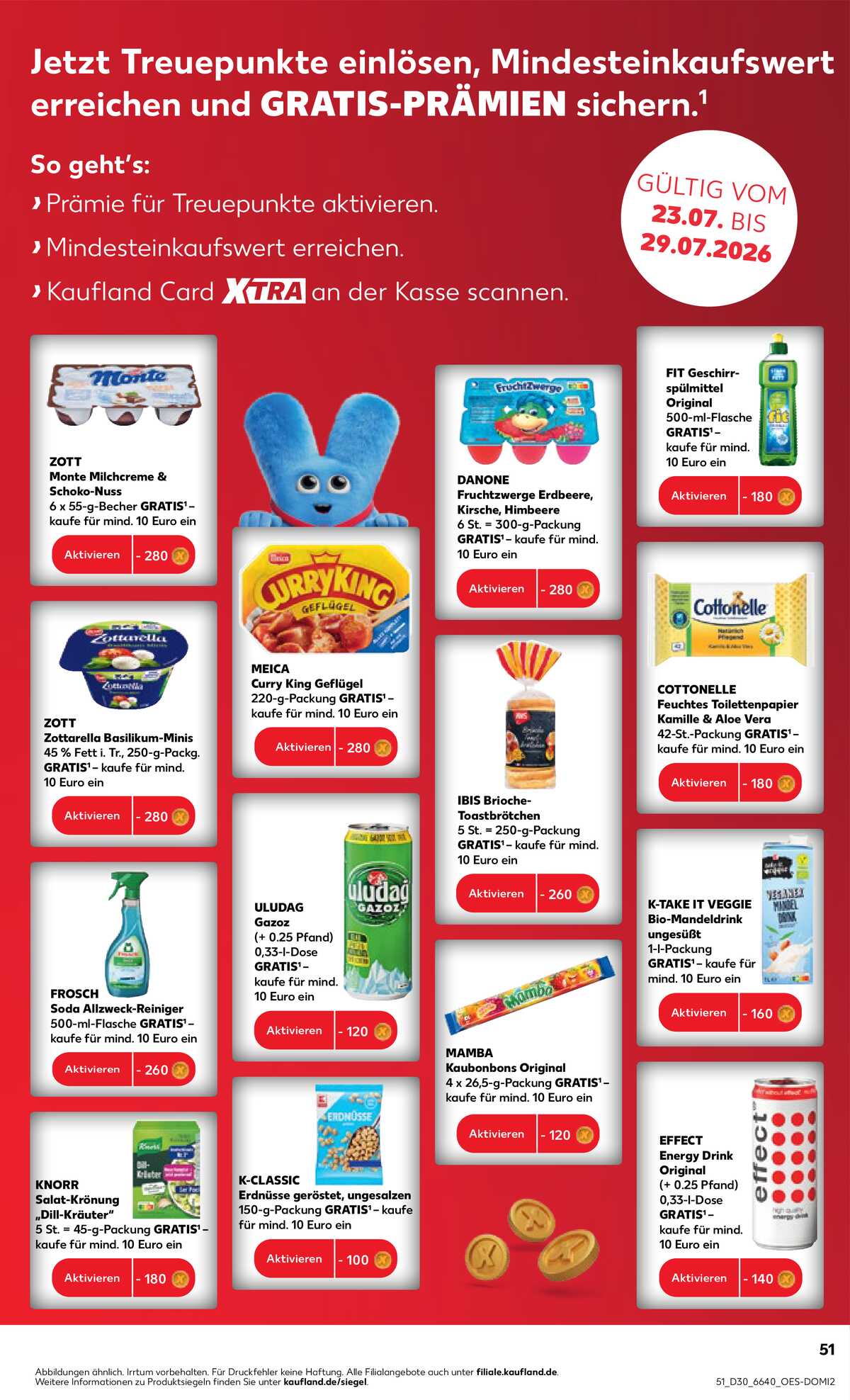 Leták Kaufland Německo 23.7.-29.7.2026 strana 51