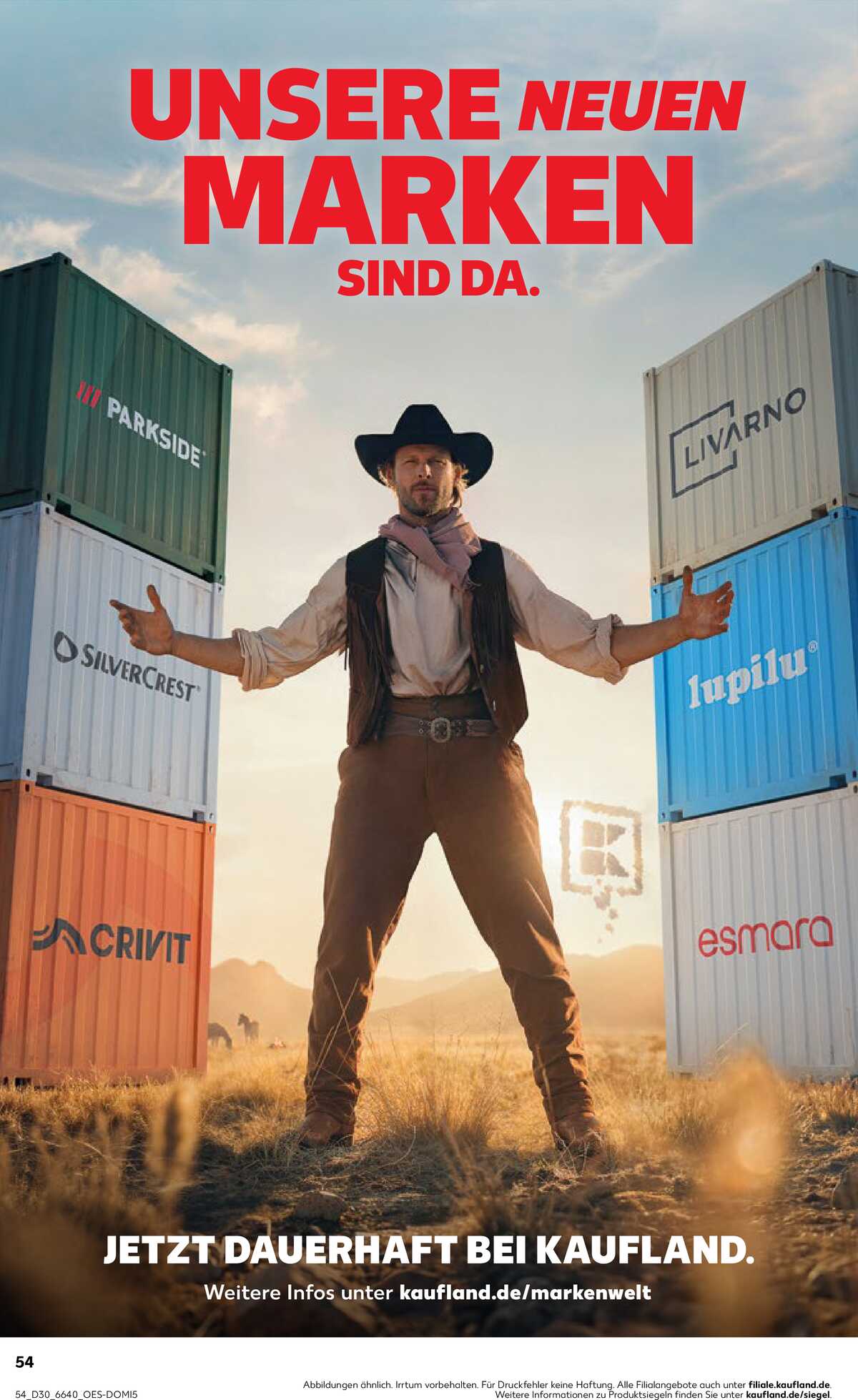 Leták Kaufland Německo 23.7.-29.7.2026 strana 54