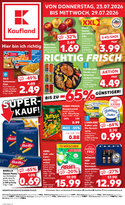 Leták Kaufland Německo 23.7.-29.7.2026