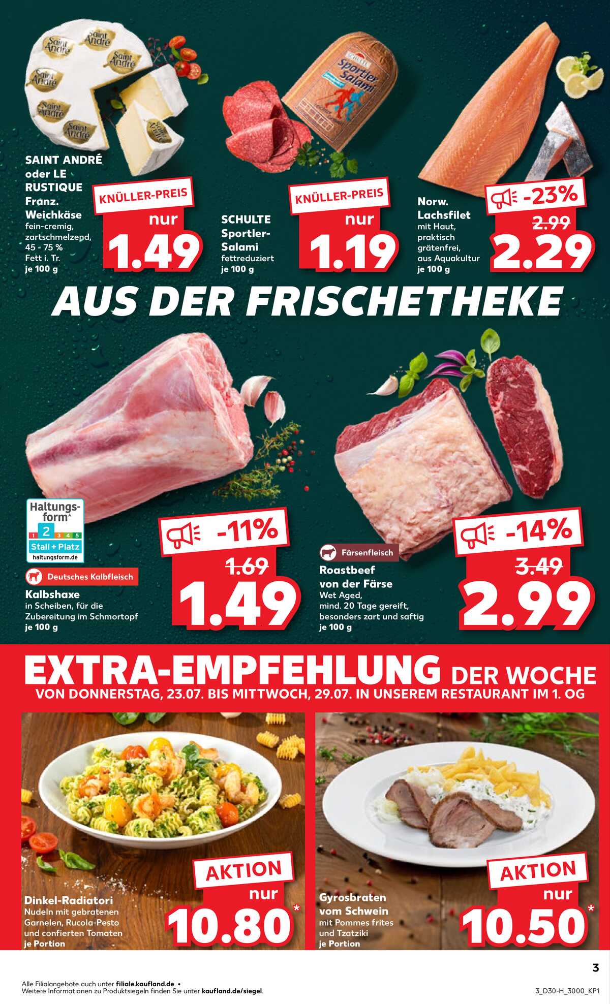 Leták Kaufland Německo 23.7.-29.7.2026 strana 3