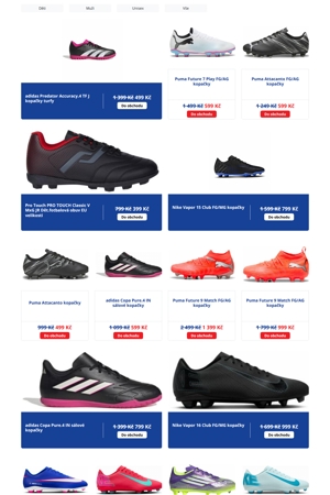 Intersport Kopačky a míče - 20. 7. 2026