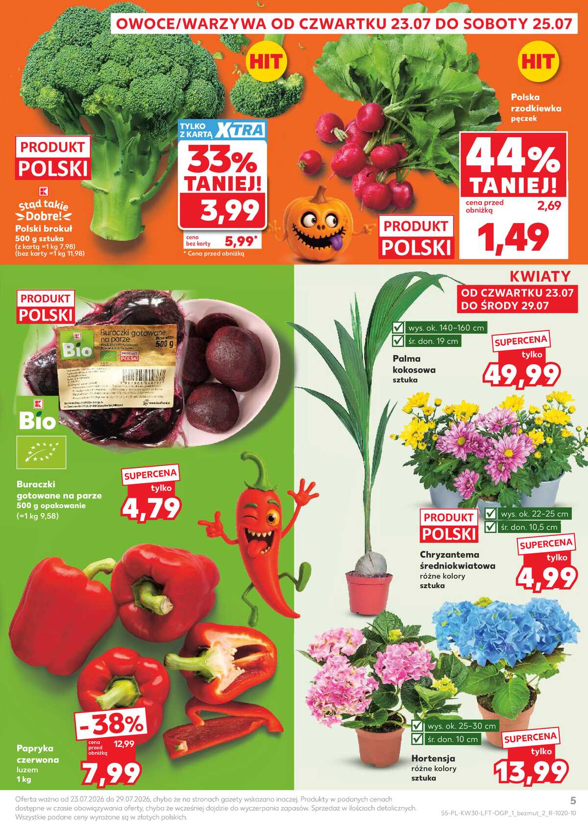 Leták Kaufland Polsko 23.7.-29.7.2026 - Týdenní zpravodaj strana 5