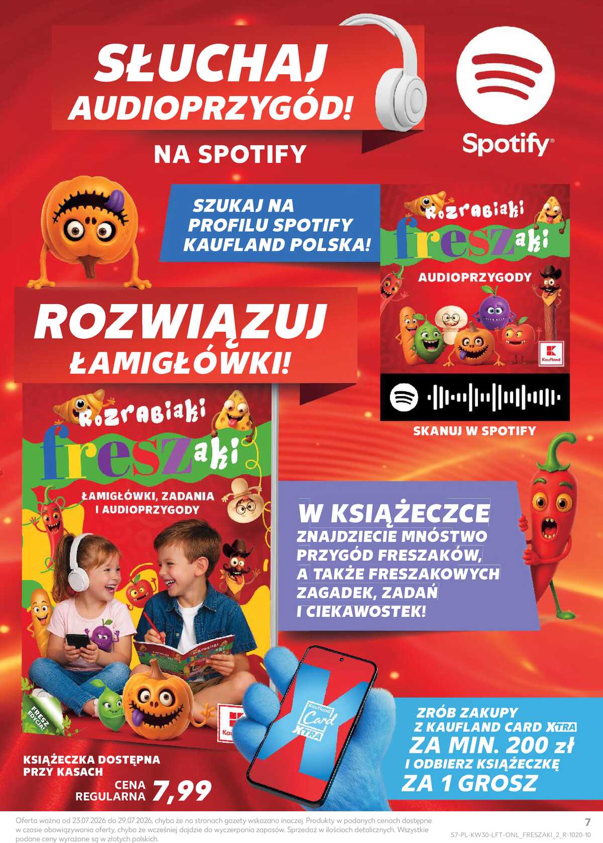 Leták Kaufland Polsko 23.7.-29.7.2026 - Týdenní zpravodaj strana 7