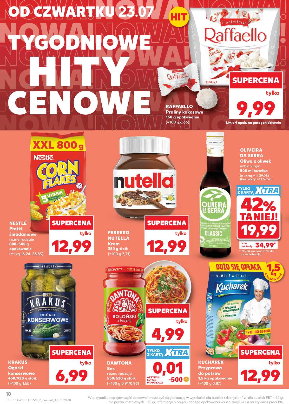 Leták Kaufland Polsko 23.7.-29.7.2026 - Týdenní zpravodaj strana 10