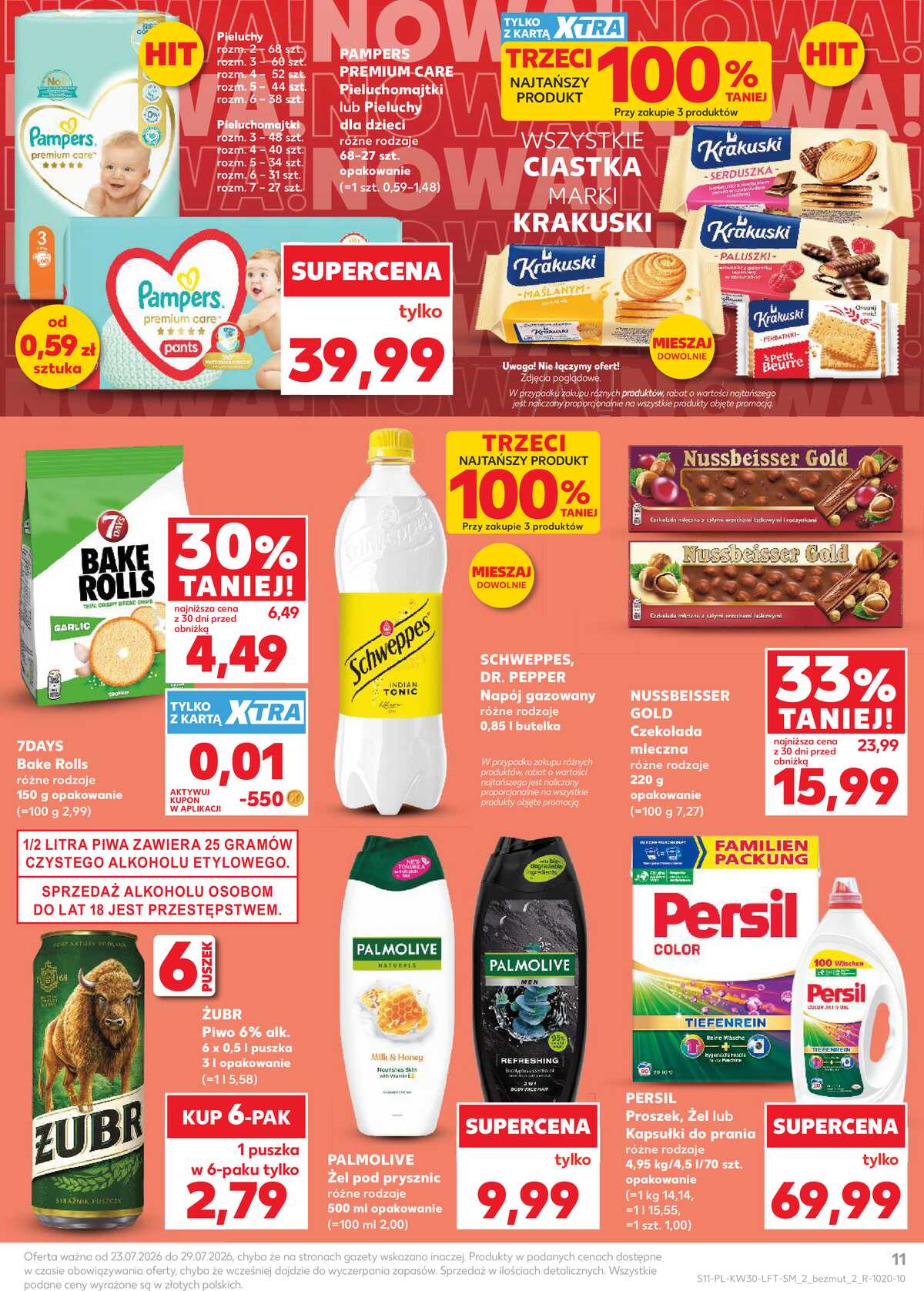 Leták Kaufland Polsko 23.7.-29.7.2026 - Týdenní zpravodaj strana 11