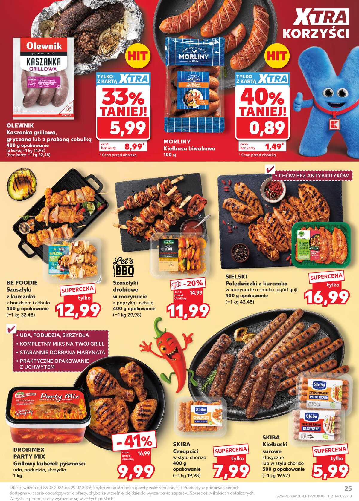 Leták Kaufland Polsko 23.7.-29.7.2026 - Týdenní zpravodaj strana 25