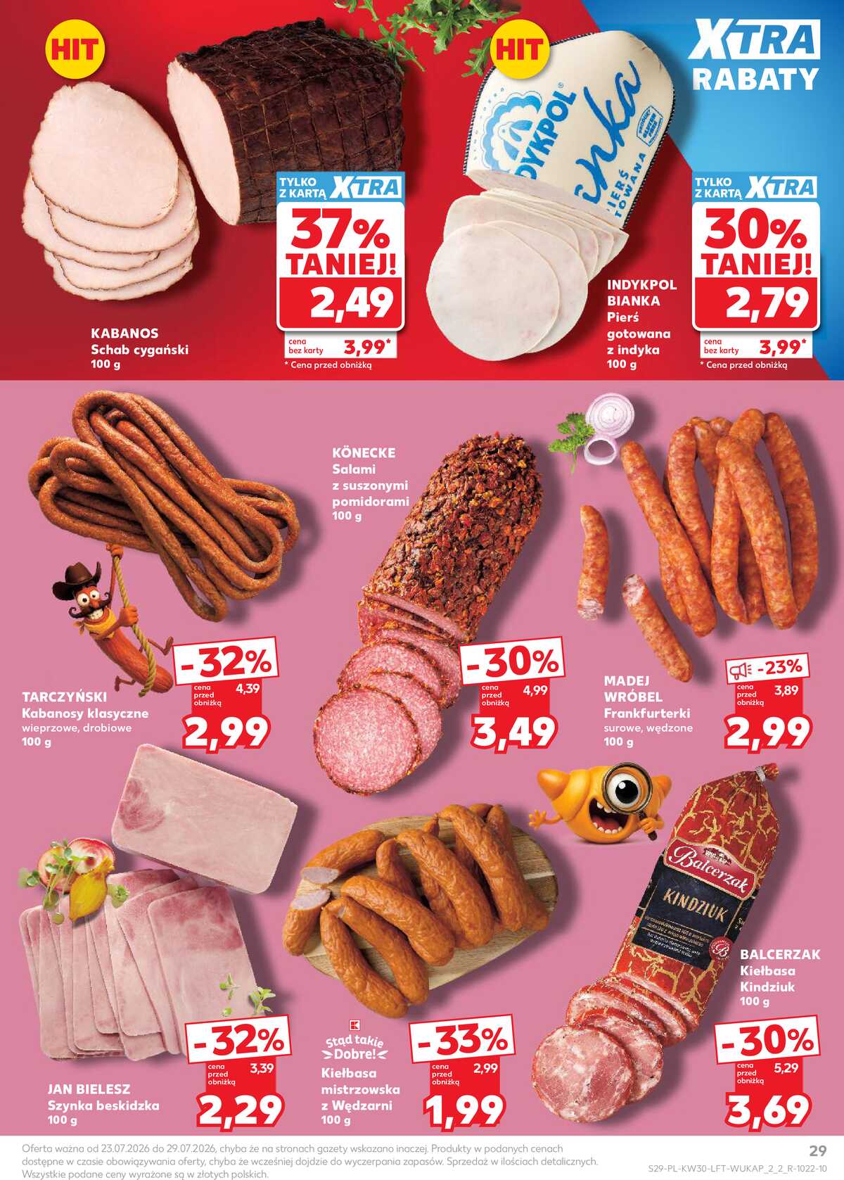 Leták Kaufland Polsko 23.7.-29.7.2026 - Týdenní zpravodaj strana 29