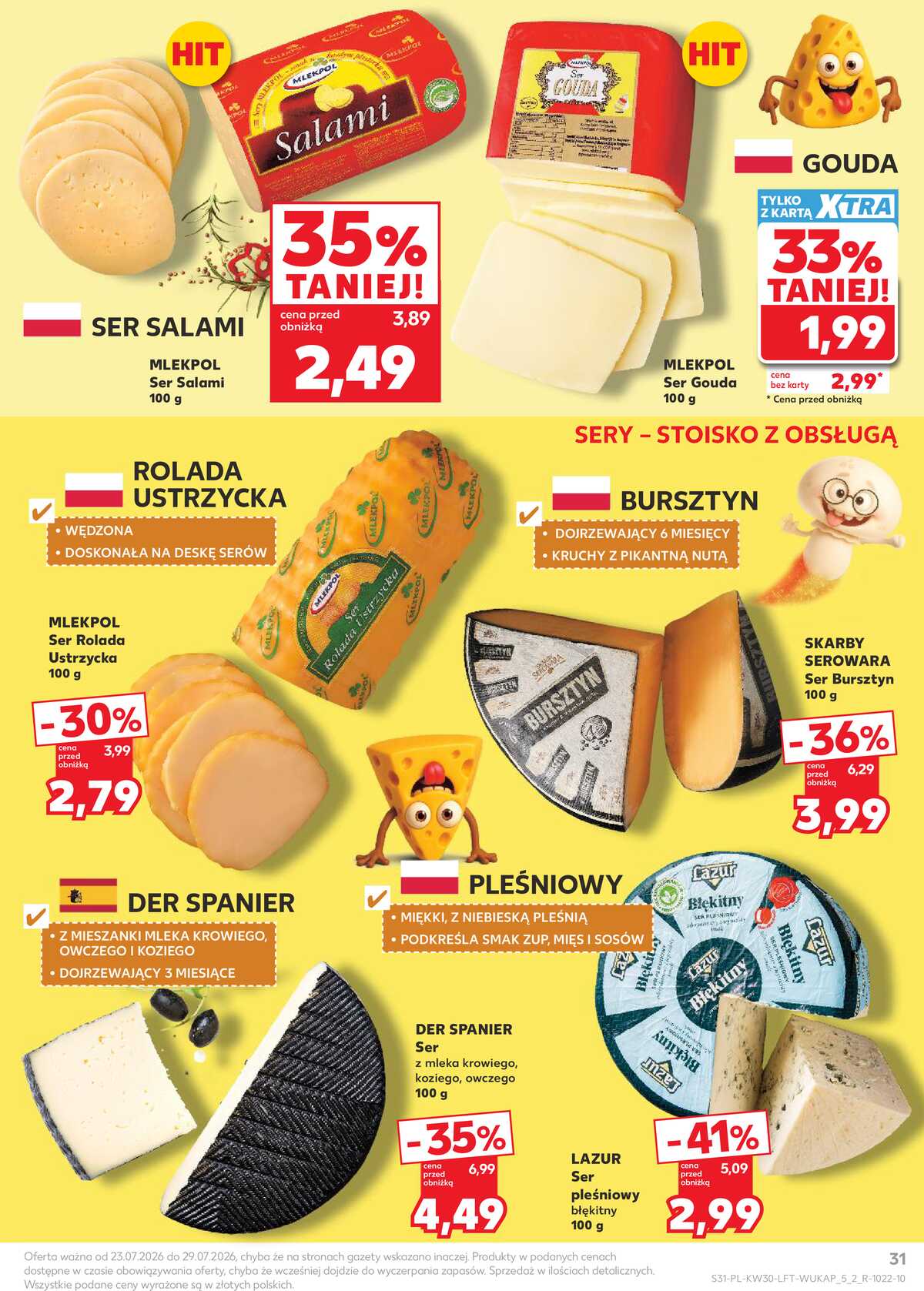Leták Kaufland Polsko 23.7.-29.7.2026 - Týdenní zpravodaj strana 31