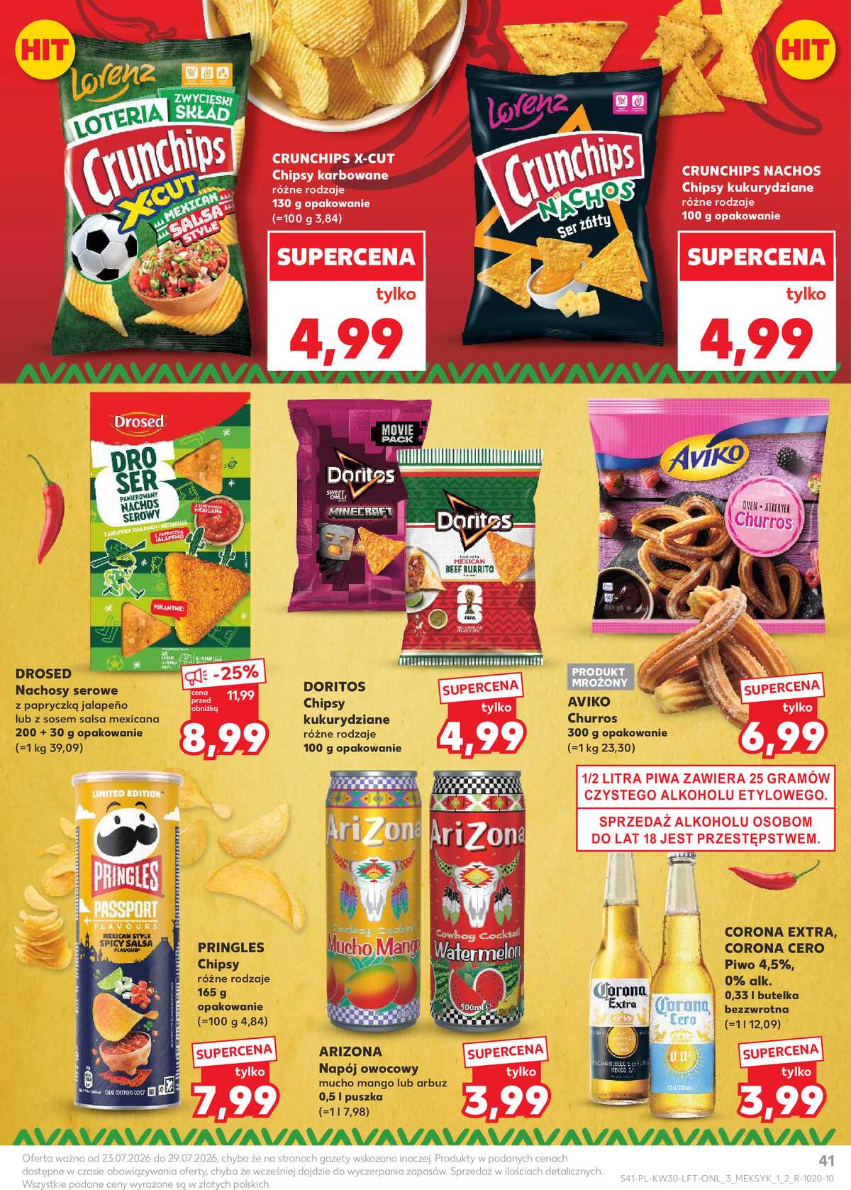 Leták Kaufland Polsko 23.7.-29.7.2026 - Týdenní zpravodaj strana 41