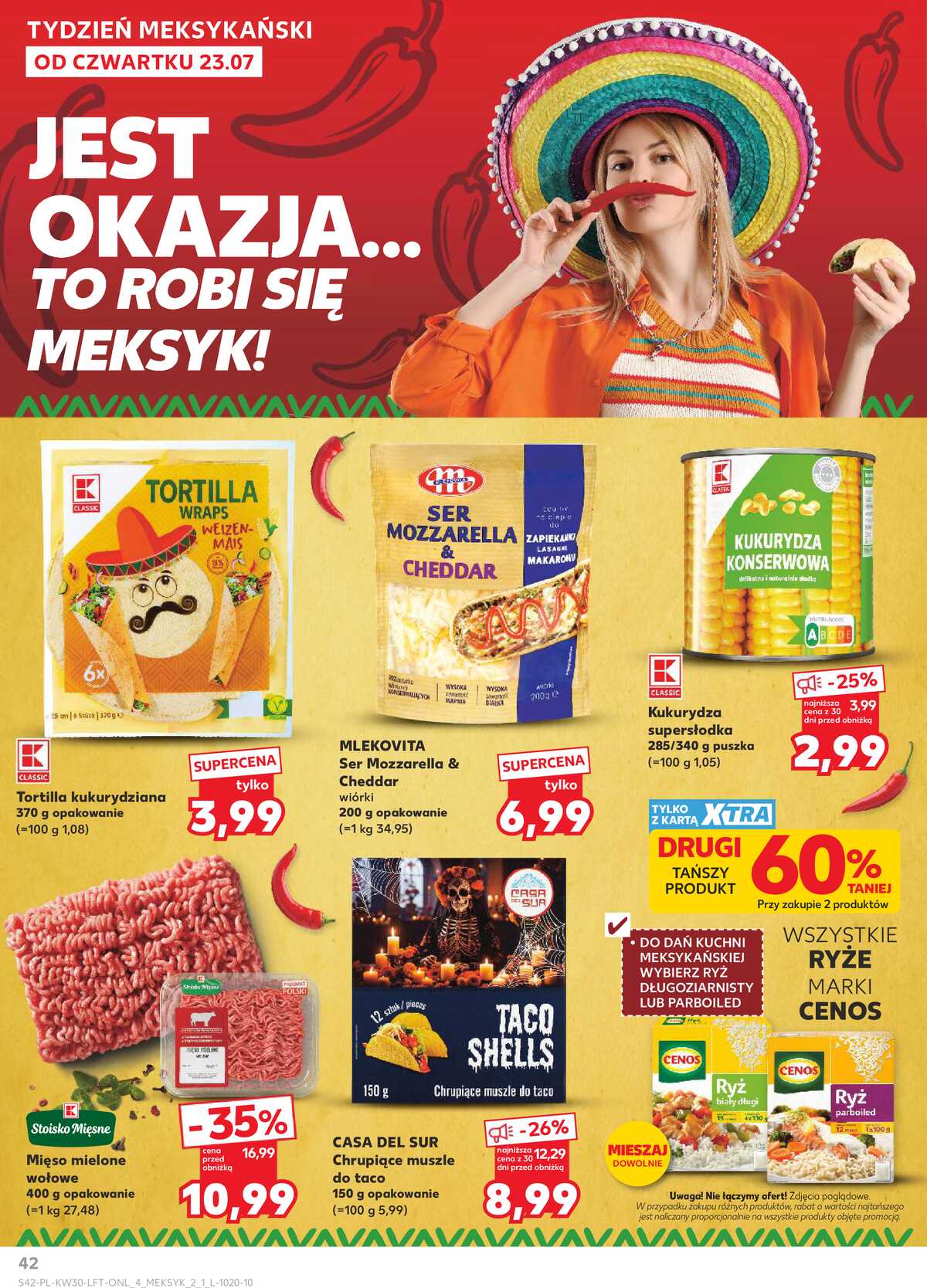 Leták Kaufland Polsko 23.7.-29.7.2026 - Týdenní zpravodaj strana 42