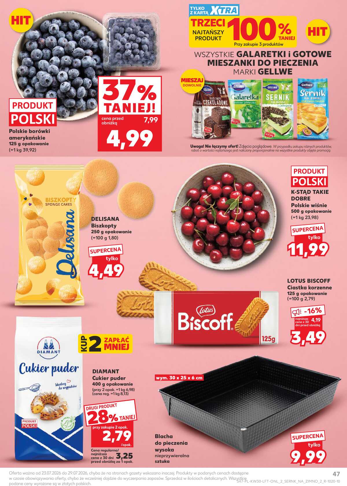 Leták Kaufland Polsko 23.7.-29.7.2026 - Týdenní zpravodaj strana 47