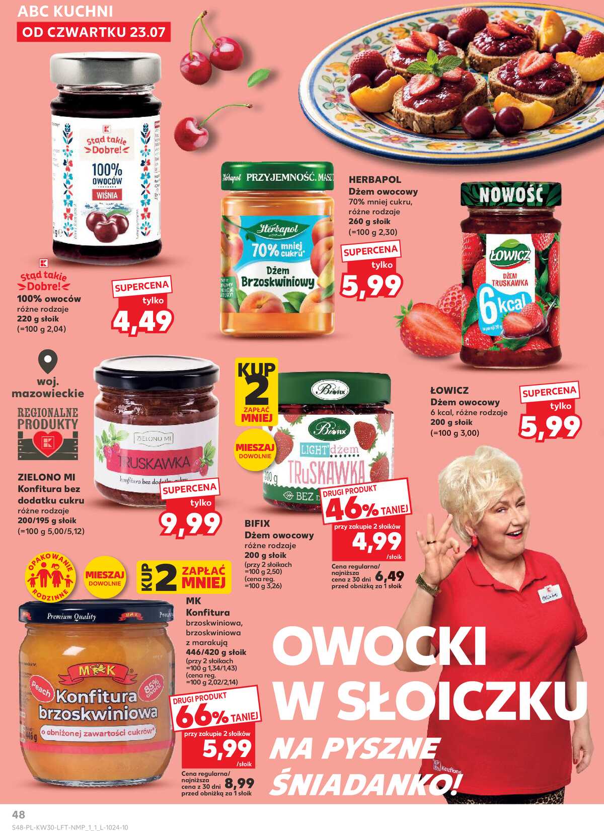 Leták Kaufland Polsko 23.7.-29.7.2026 - Týdenní zpravodaj strana 48