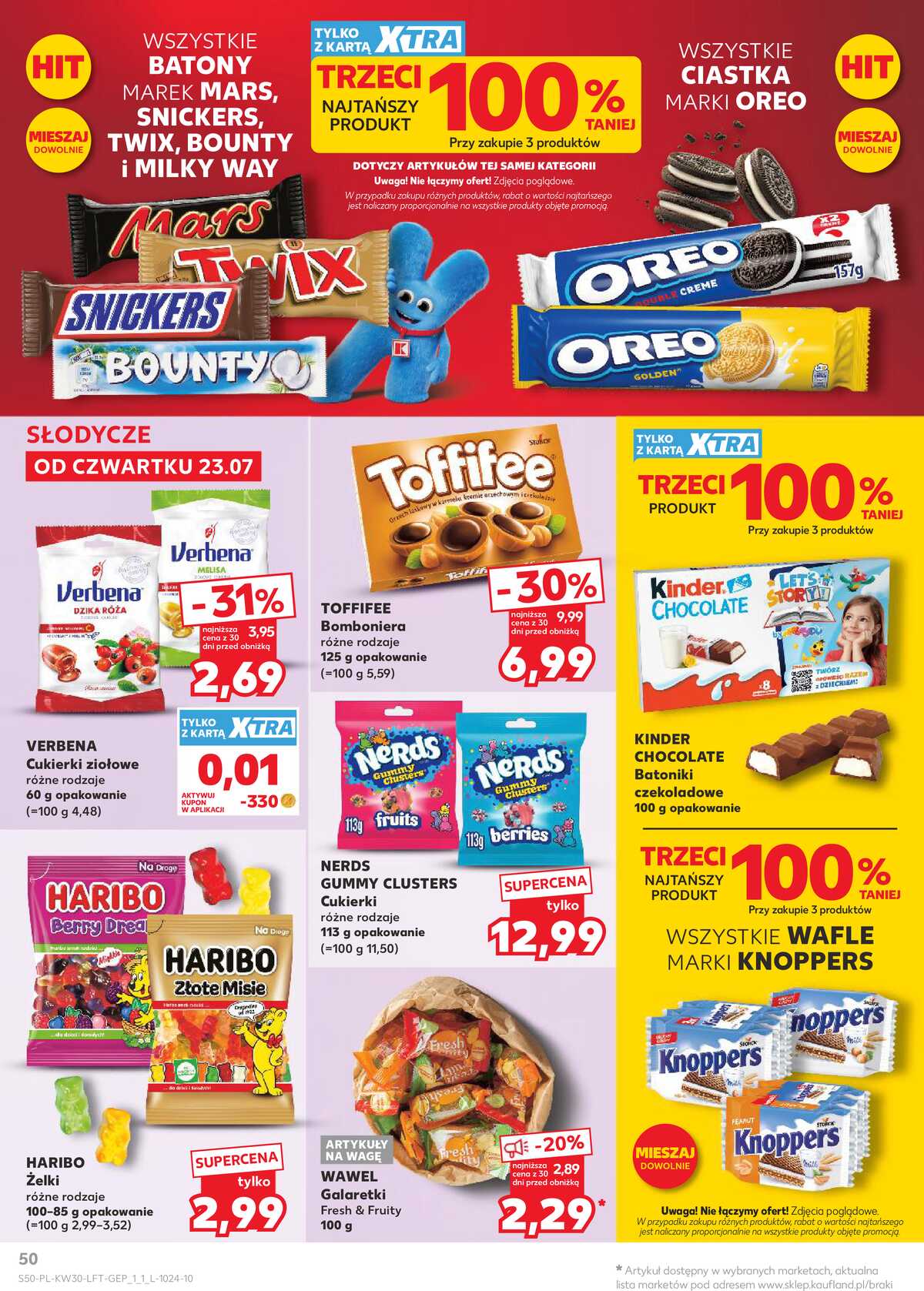 Leták Kaufland Polsko 23.7.-29.7.2026 - Týdenní zpravodaj strana 50