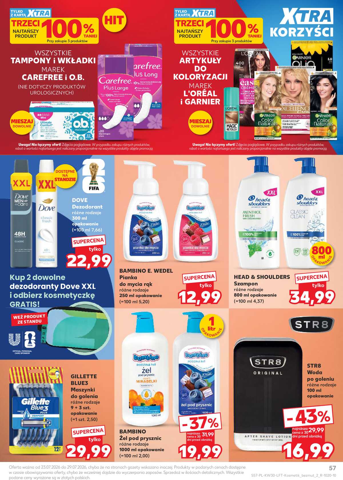 Leták Kaufland Polsko 23.7.-29.7.2026 - Týdenní zpravodaj strana 57