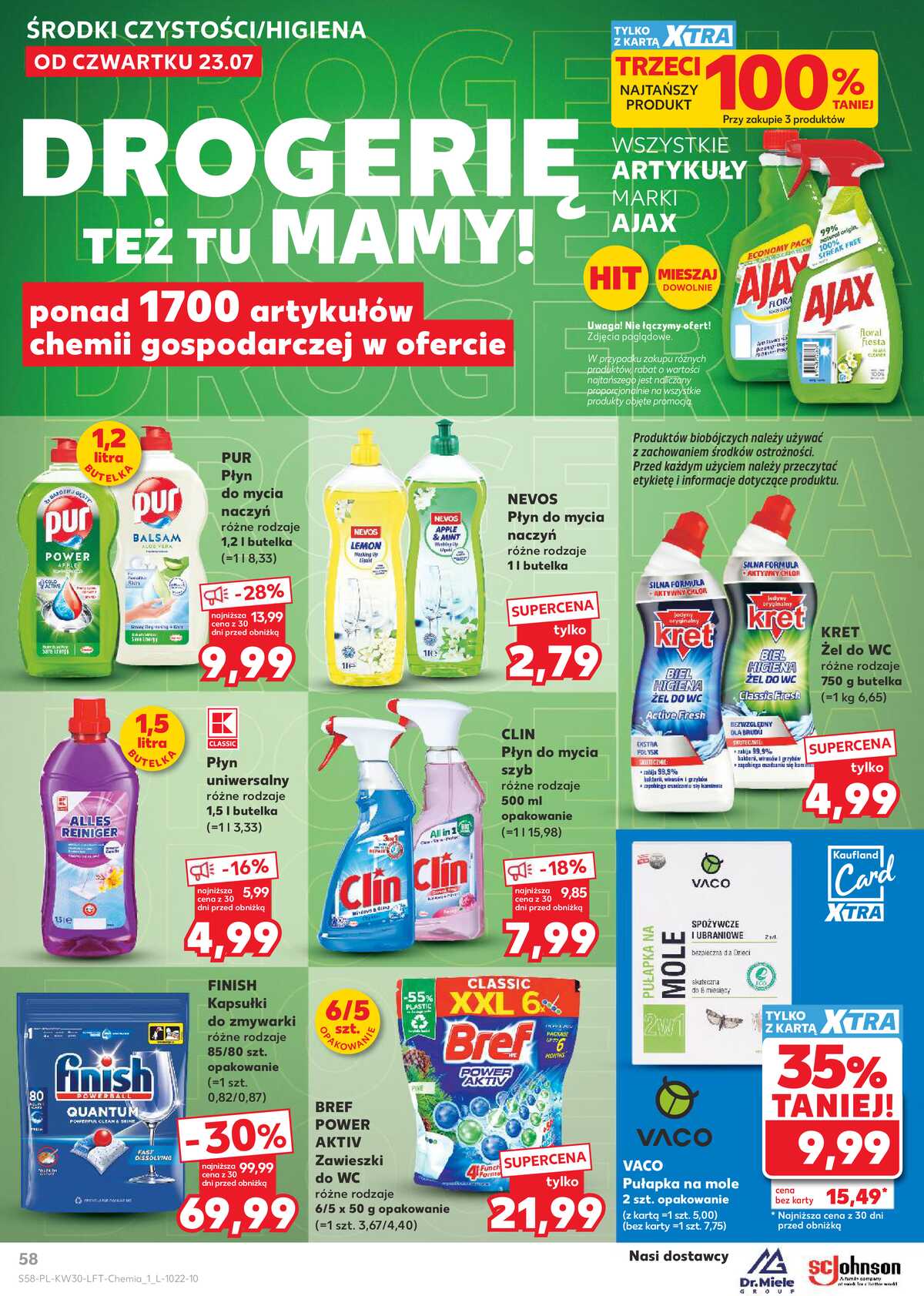 Leták Kaufland Polsko 23.7.-29.7.2026 - Týdenní zpravodaj strana 58