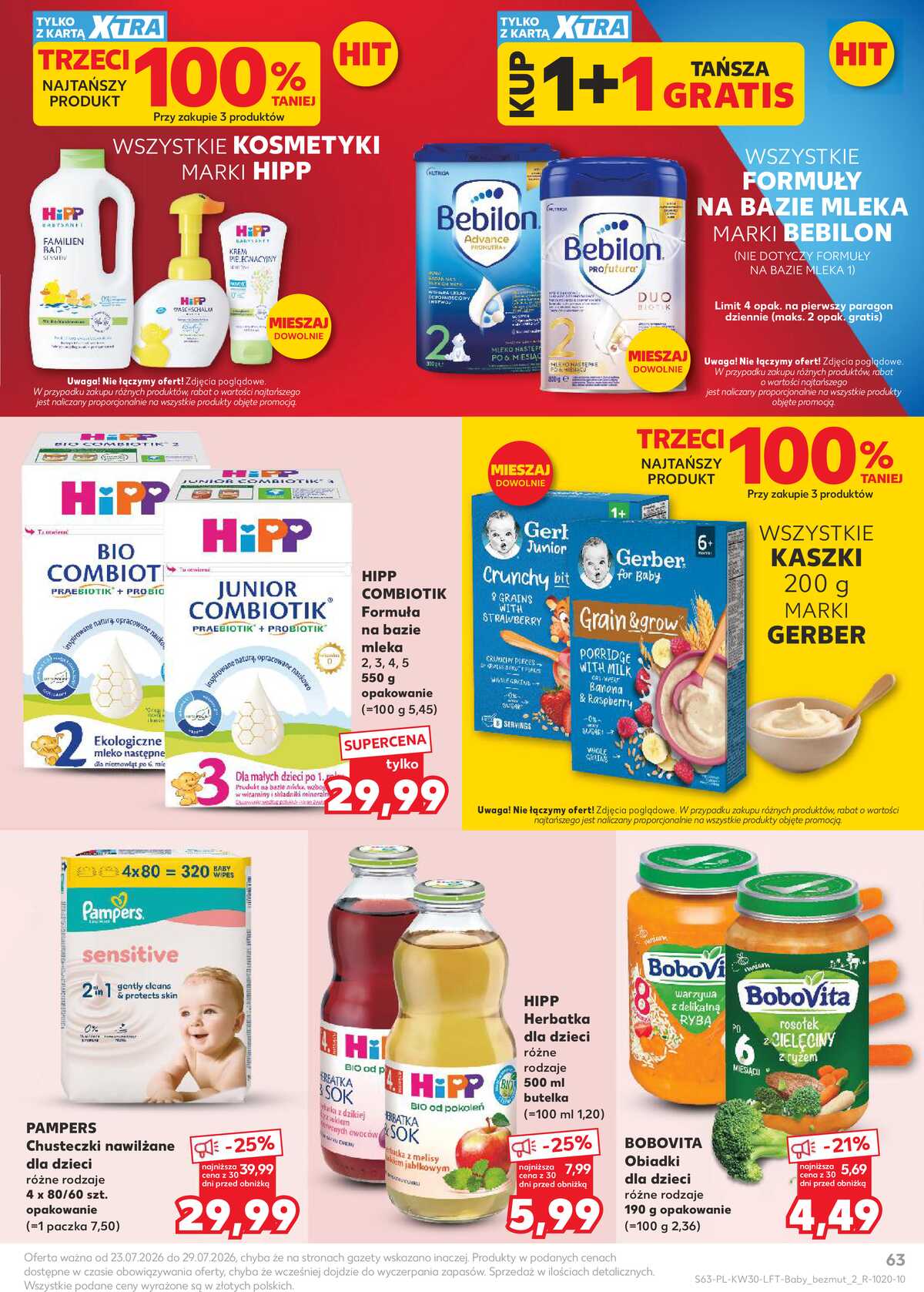 Leták Kaufland Polsko 23.7.-29.7.2026 - Týdenní zpravodaj strana 63