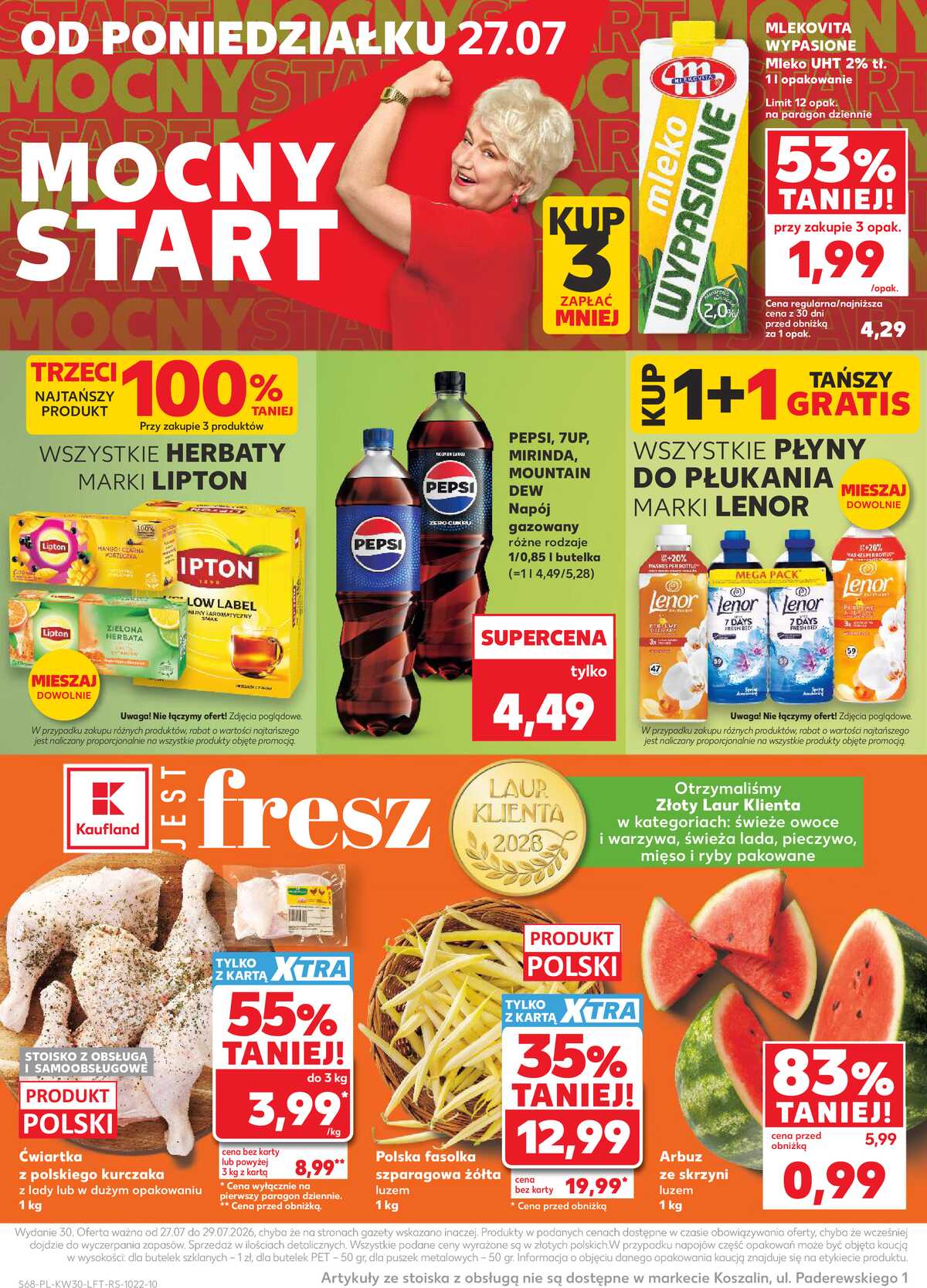 Leták Kaufland Polsko 23.7.-29.7.2026 - Týdenní zpravodaj strana 68