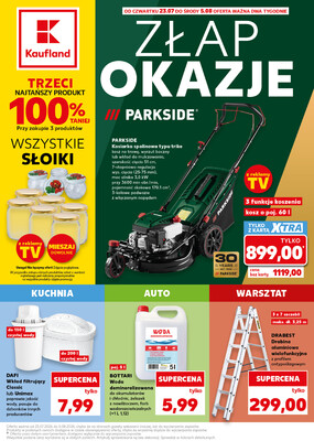 Leták Kaufland Polsko 23.7.-5.8.2026