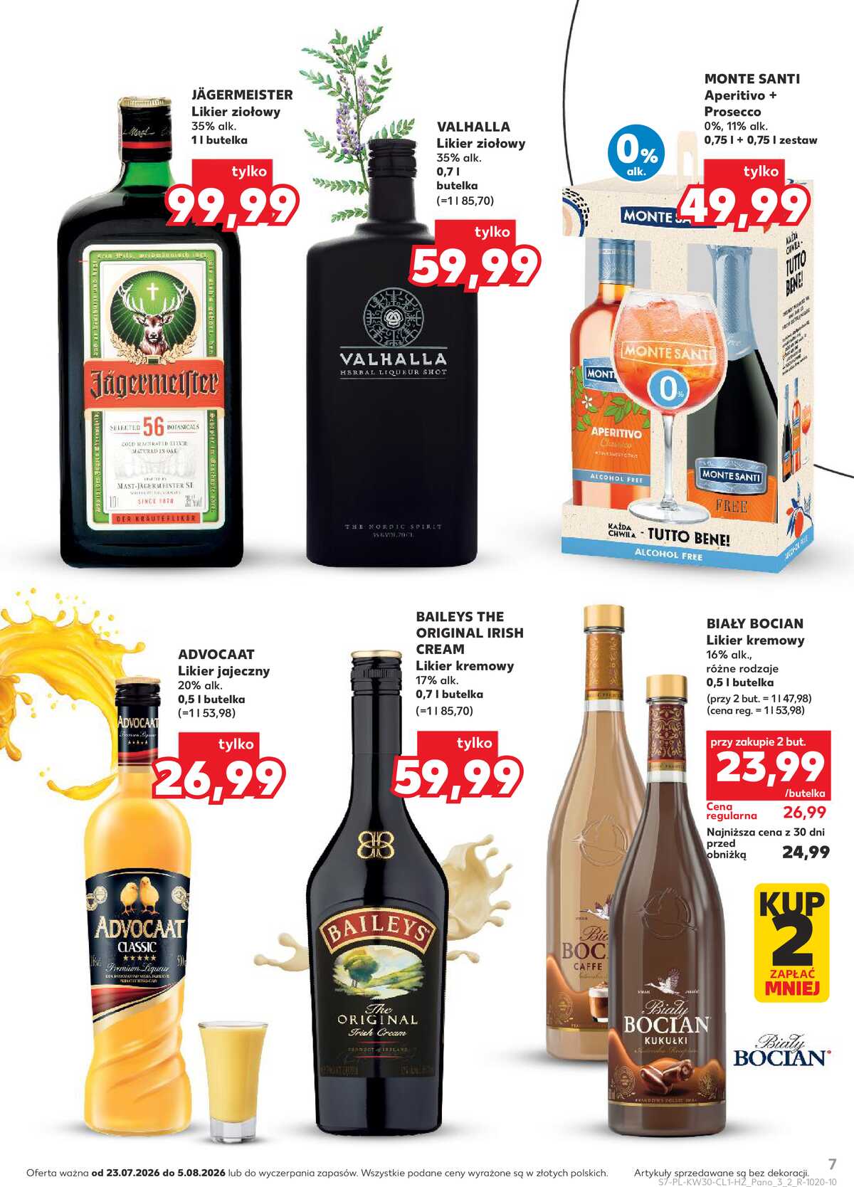Leták Kaufland Polsko 23.7.-5.8.2026 - Bar v Kauflandu strana 7