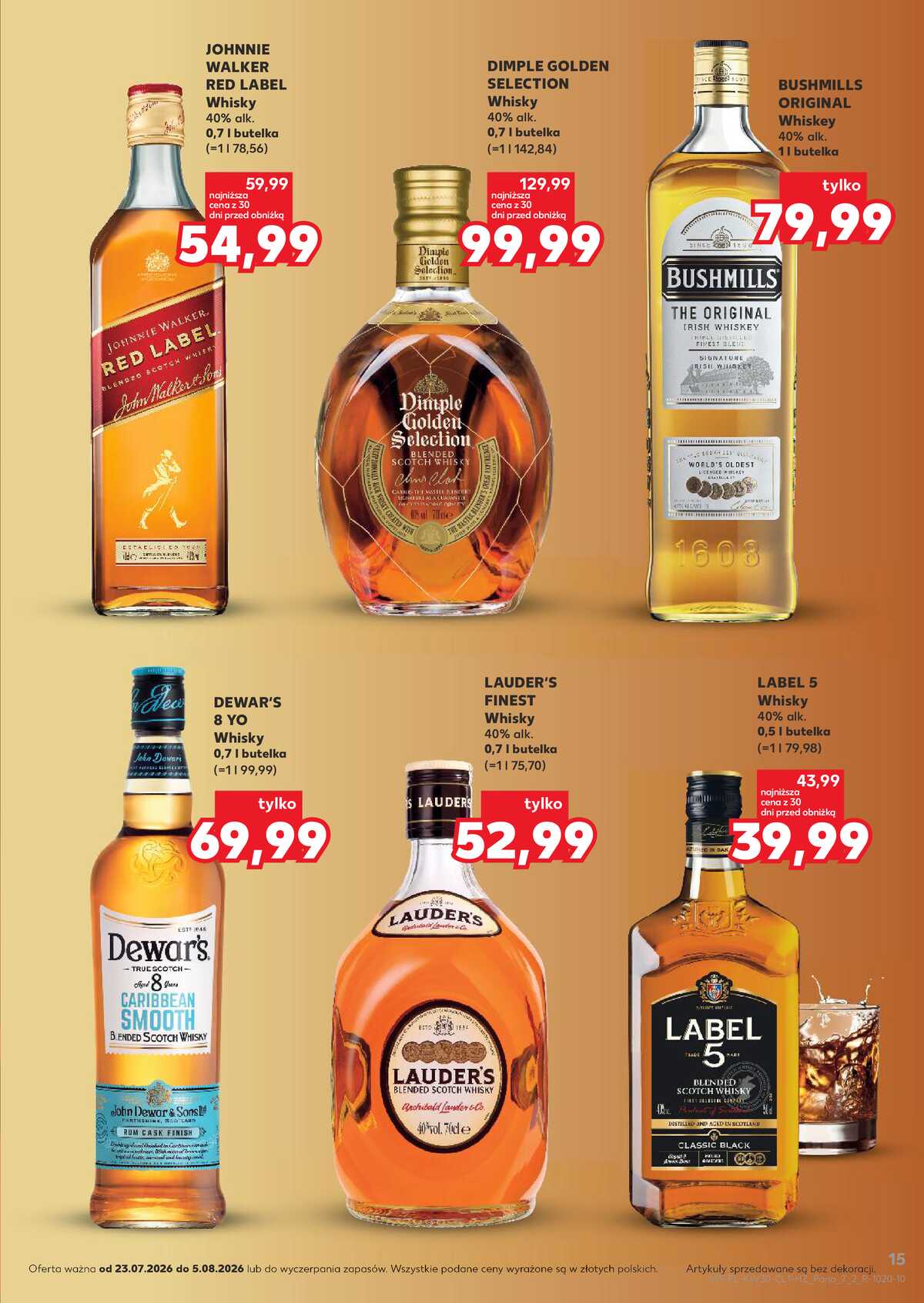 Leták Kaufland Polsko 23.7.-5.8.2026 - Bar v Kauflandu strana 15