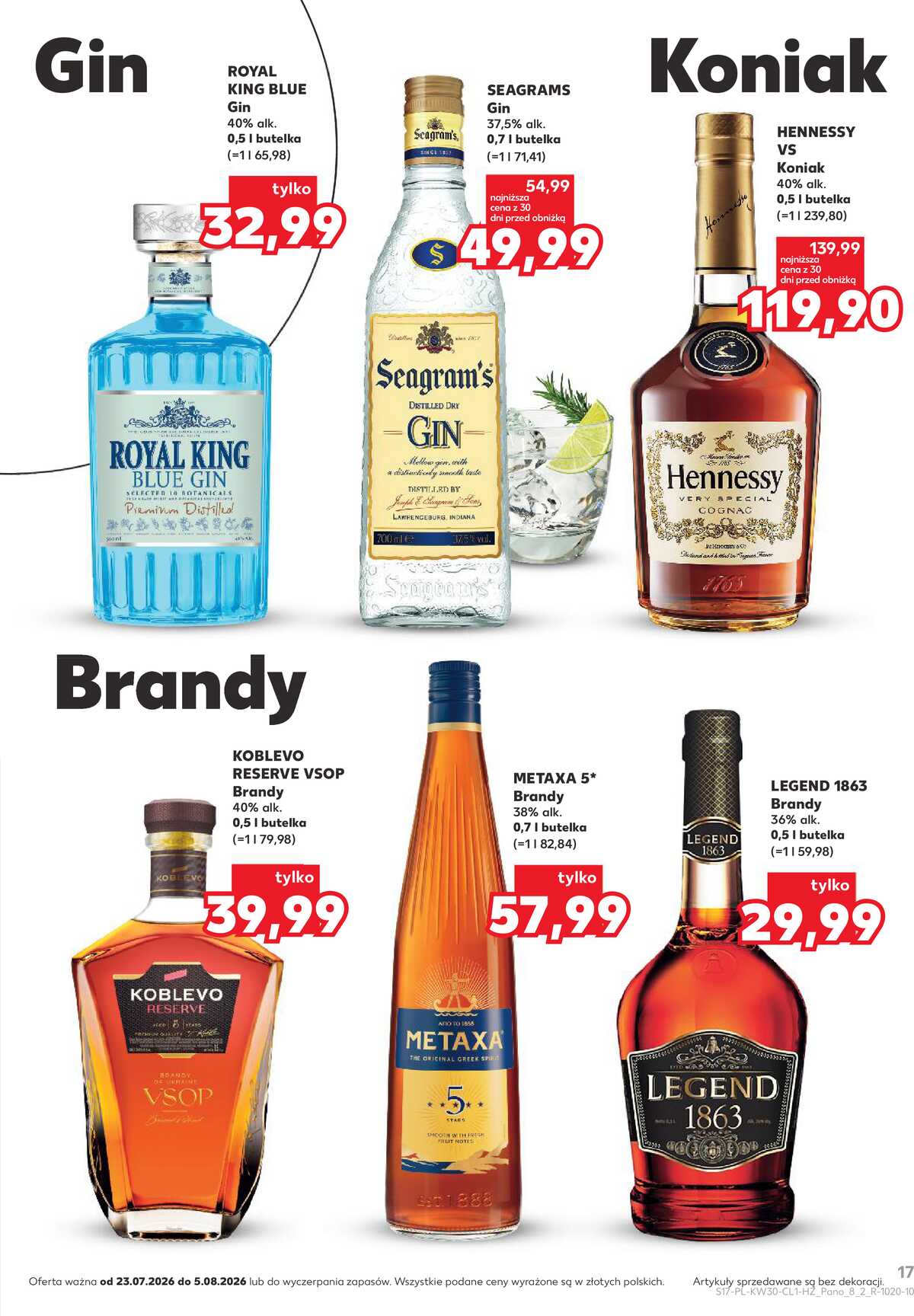 Leták Kaufland Polsko 23.7.-5.8.2026 - Bar v Kauflandu strana 17