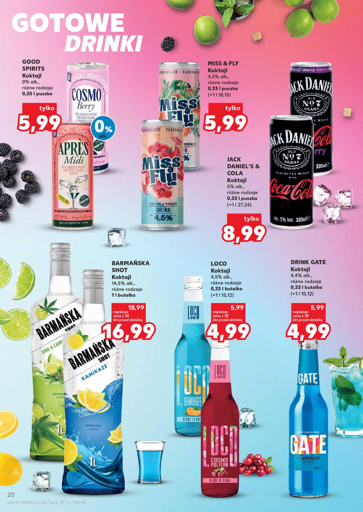 Leták Kaufland Polsko 23.7.-5.8.2026 - Bar v Kauflandu strana 20