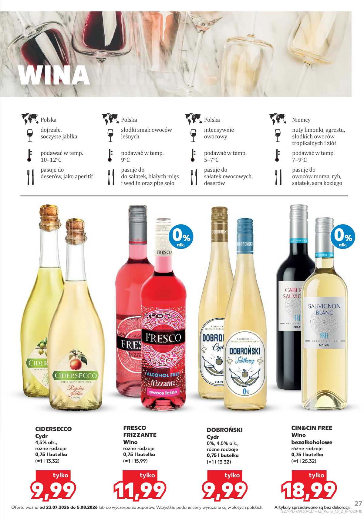 Leták Kaufland Polsko 23.7.-5.8.2026 - Bar v Kauflandu strana 27